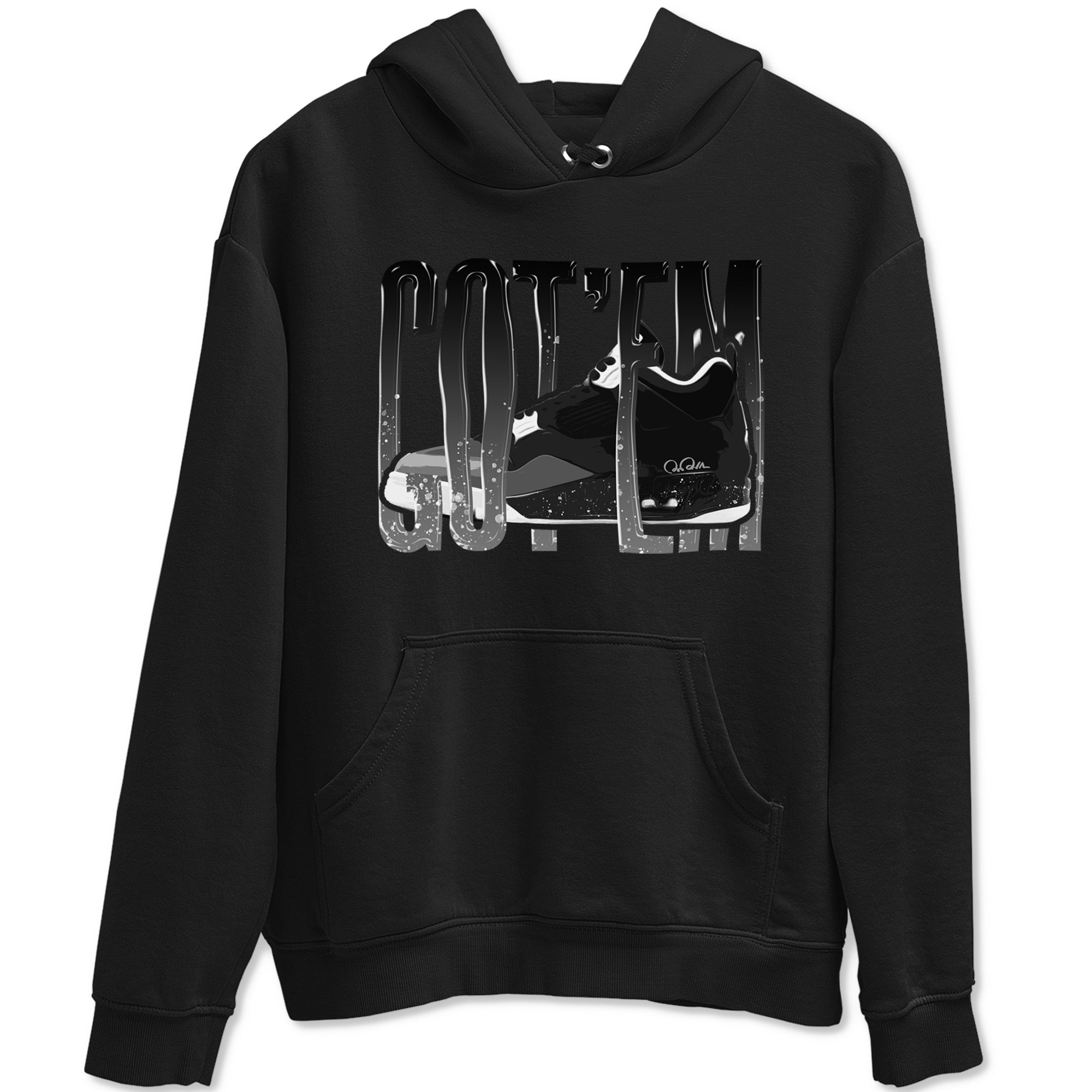 Wiggling Gotem snkmatch Tees - Air Jordan 4 Fear