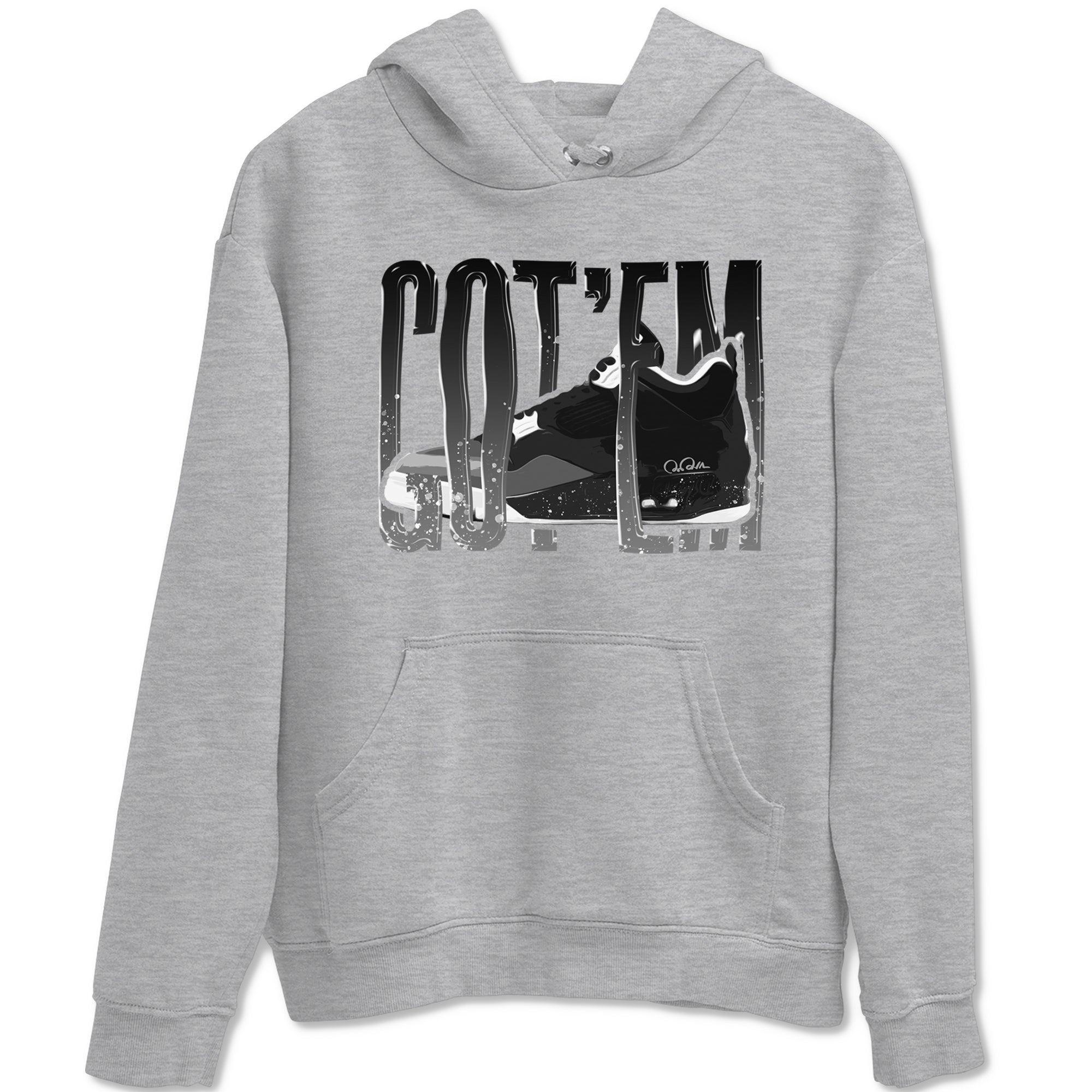 Wiggling Gotem snkmatch Tees - Air Jordan 4 Fear