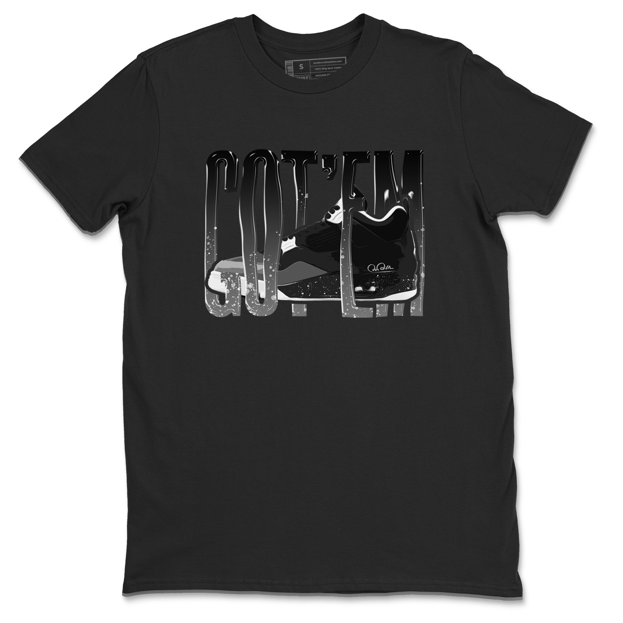 Wiggling Gotem snkmatch Tees - Air Jordan 4 Fear