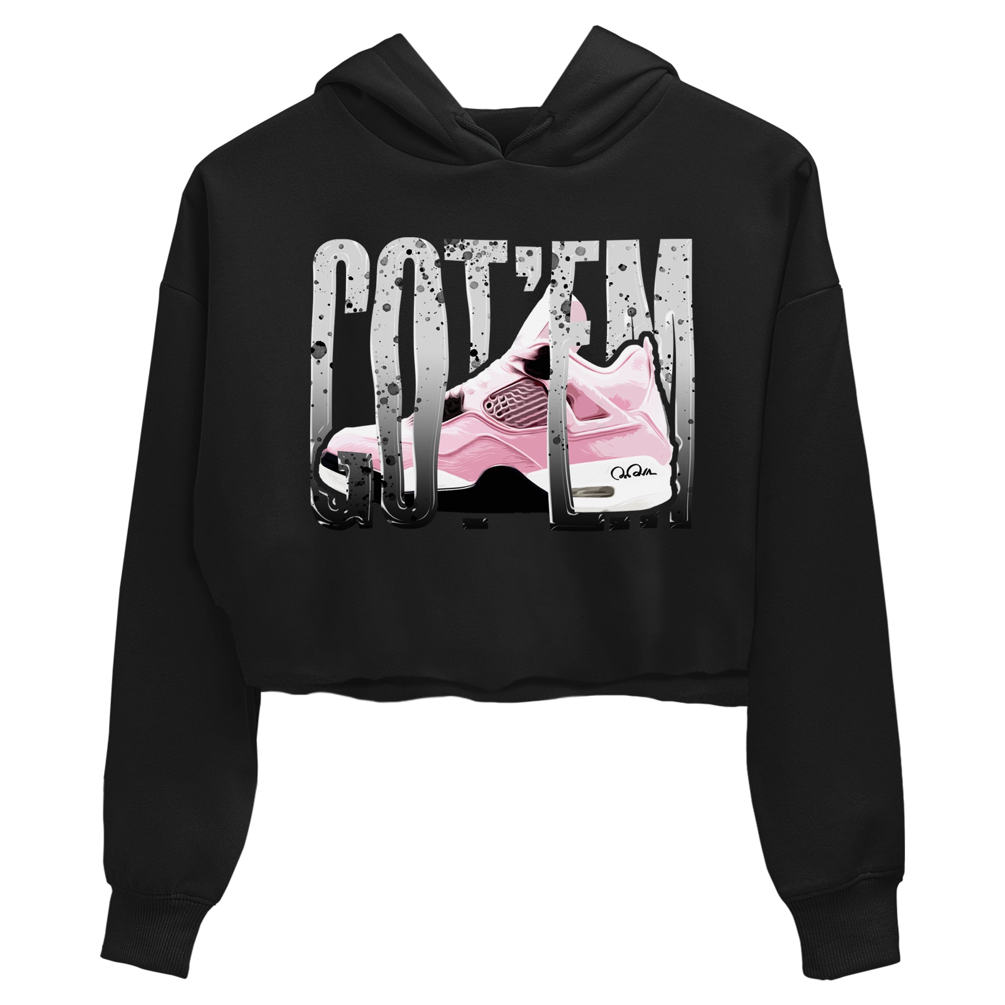 Wiggling Gotem snkmatch Women's Top - Air Jordan 4 Orchid