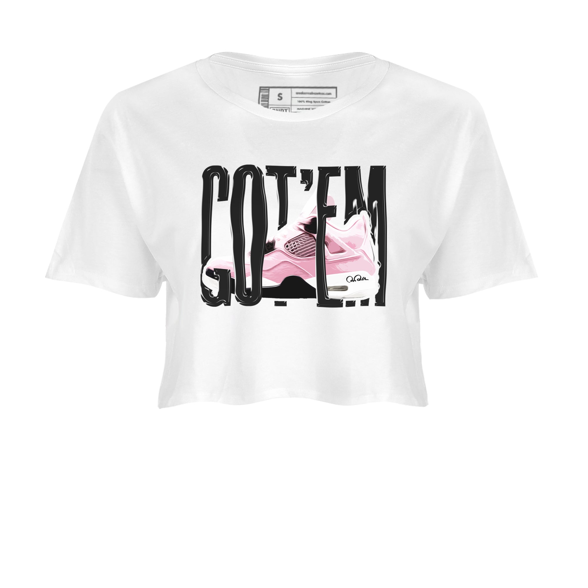 Wiggling Gotem snkmatch Women's Top - Air Jordan 4 Orchid