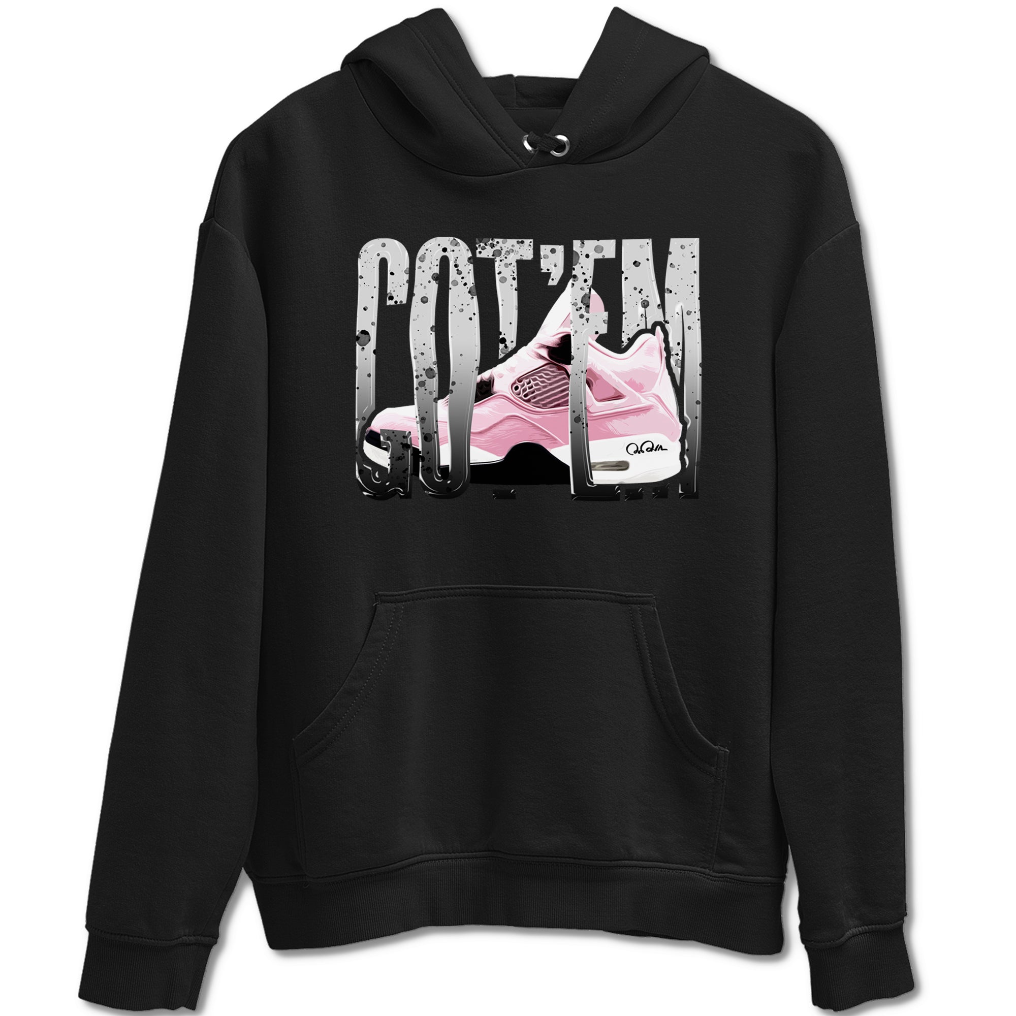 Wiggling Gotem snkmatch Tees - Air Jordan 4 Orchid
