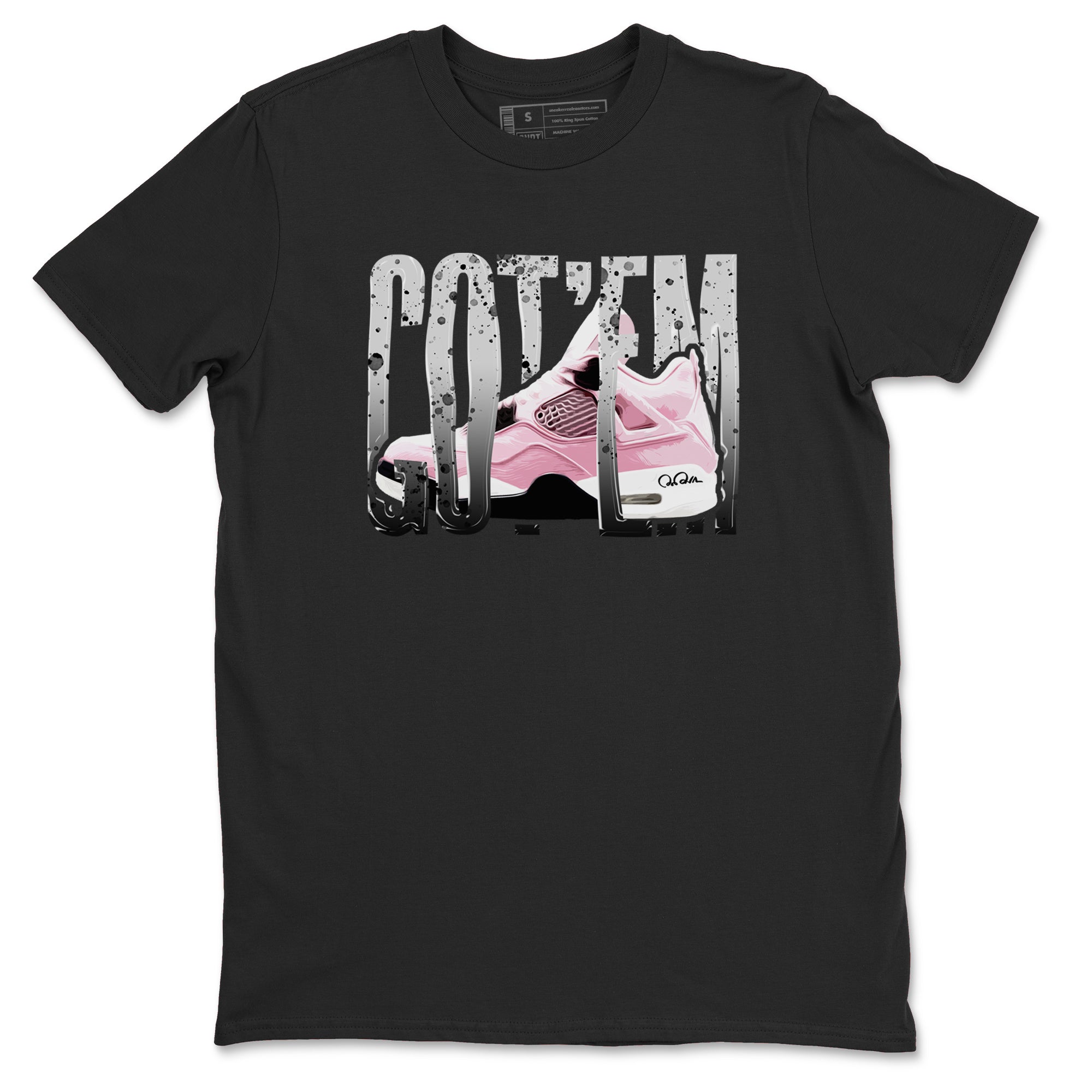Wiggling Gotem snkmatch Tees - Air Jordan 4 Orchid