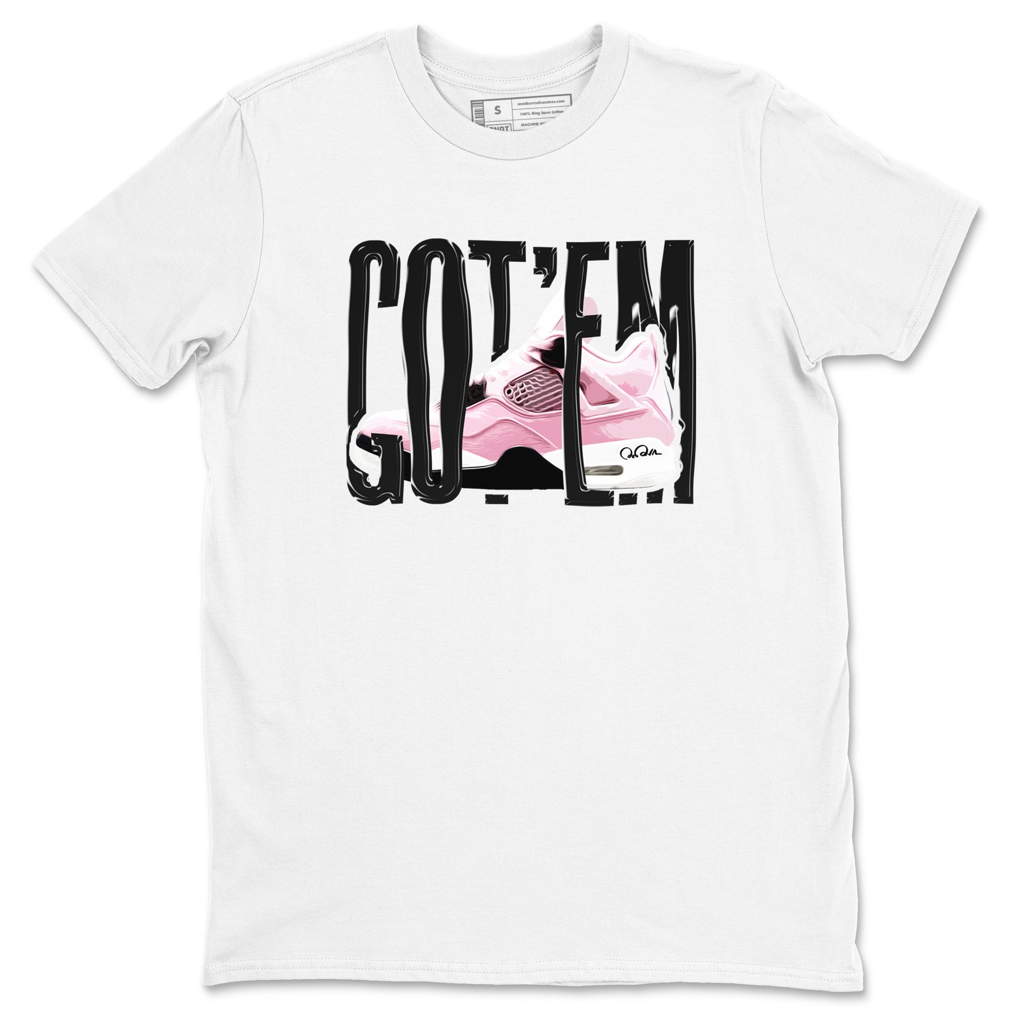 Wiggling Gotem snkmatch Tees - Air Jordan 4 Orchid
