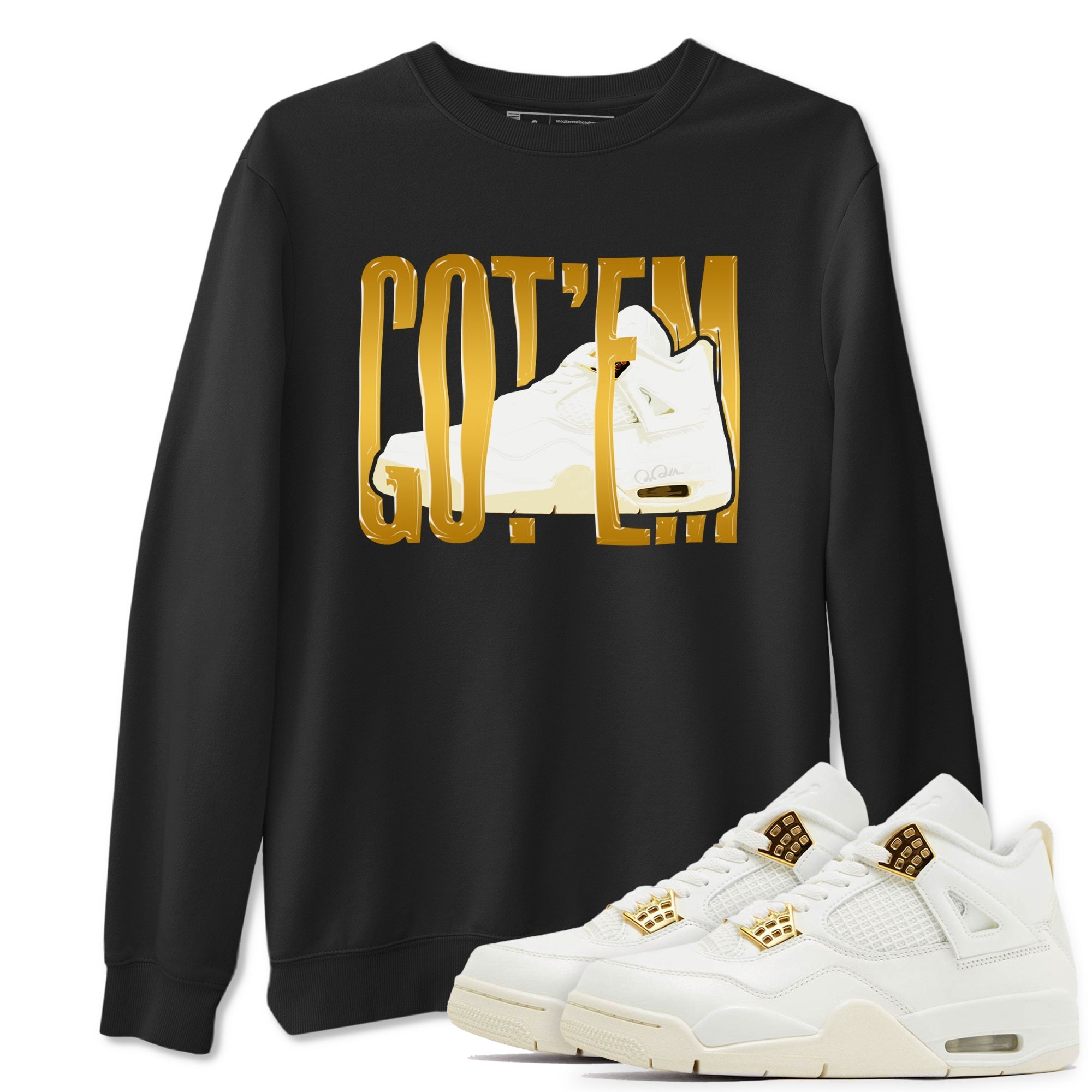 Wiggling Gotem snkmatch Tees - Air Jordan 4 Sail 2024