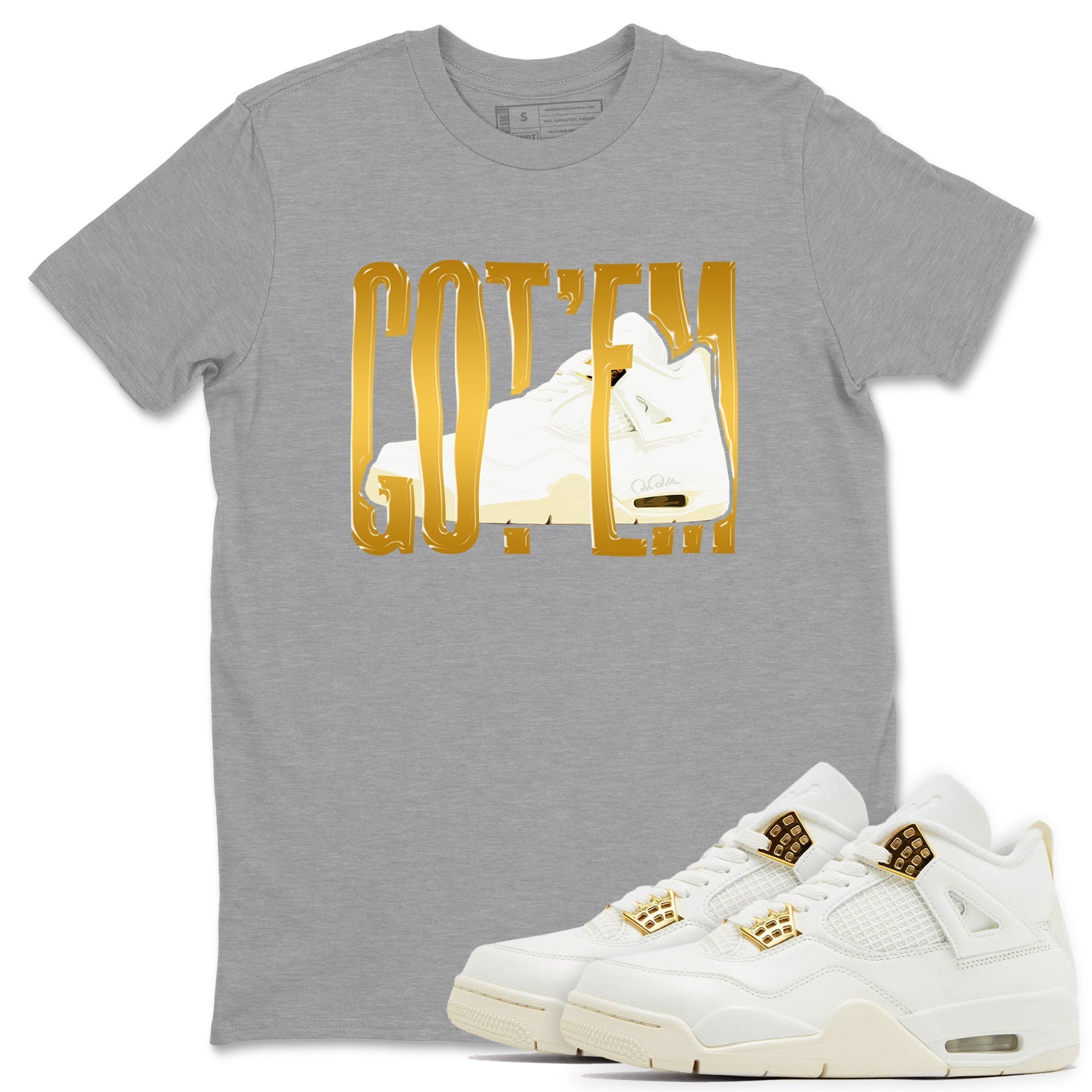 Wiggling Gotem snkmatch Tees - Air Jordan 4 Sail 2024