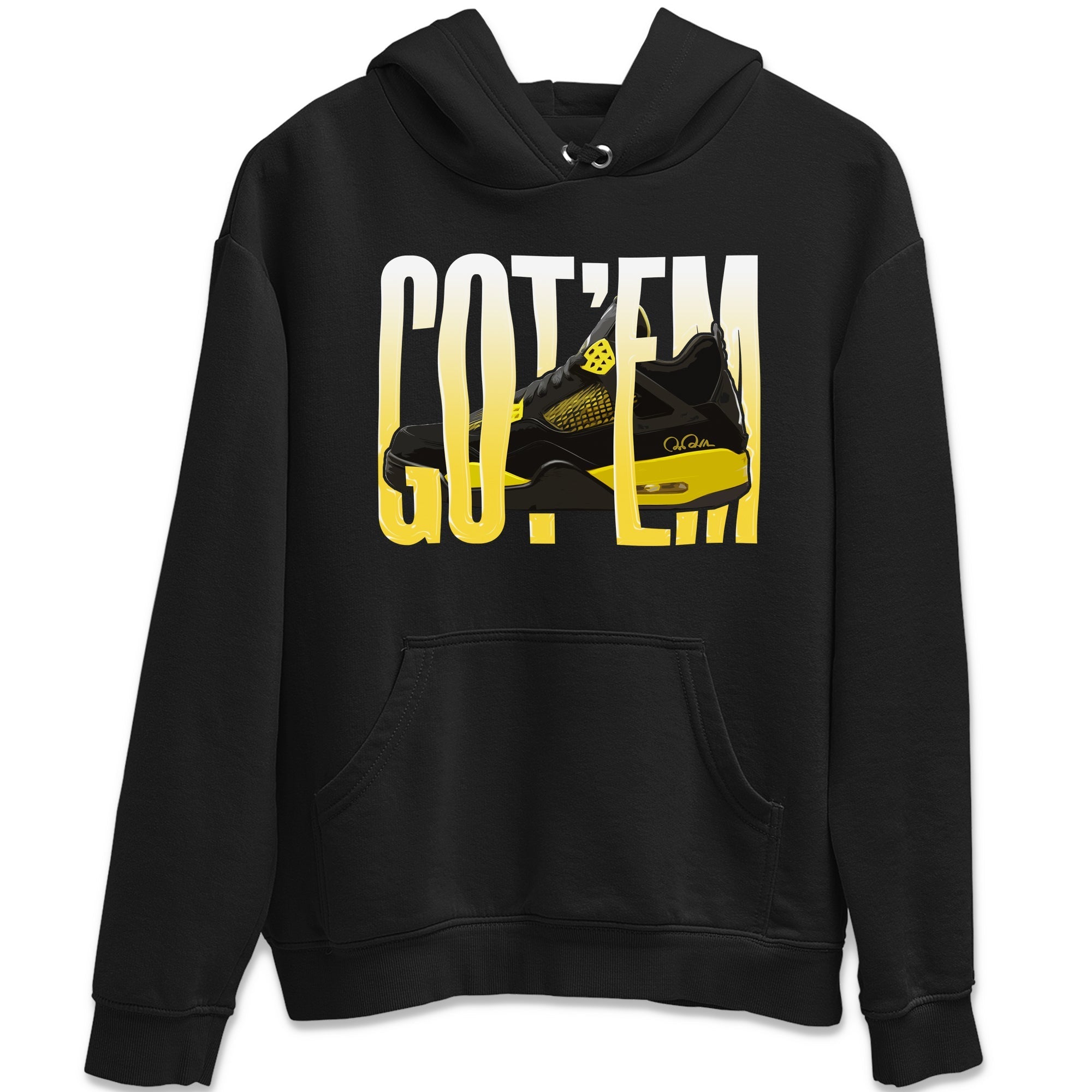 Wiggling gotem Unisex Tops - Air Jordan 4 Thunder