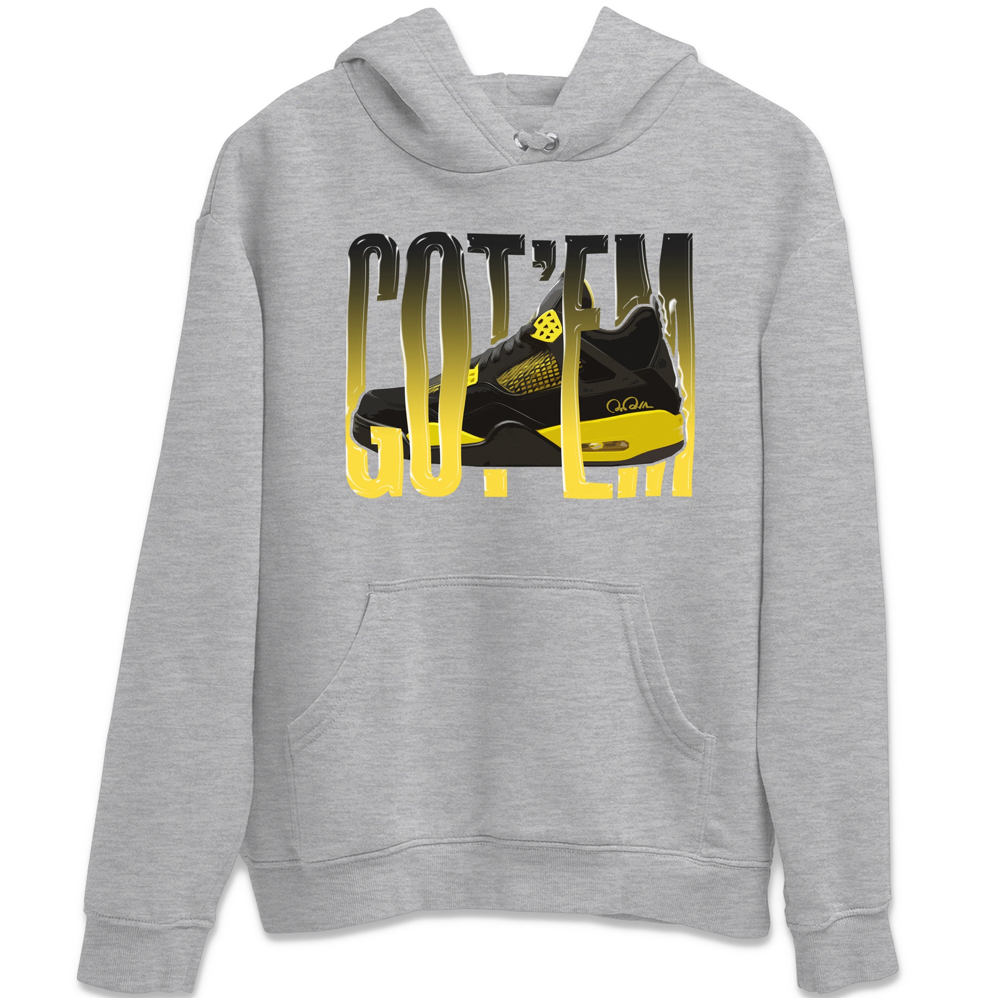 Wiggling gotem Unisex Tops - Air Jordan 4 Thunder