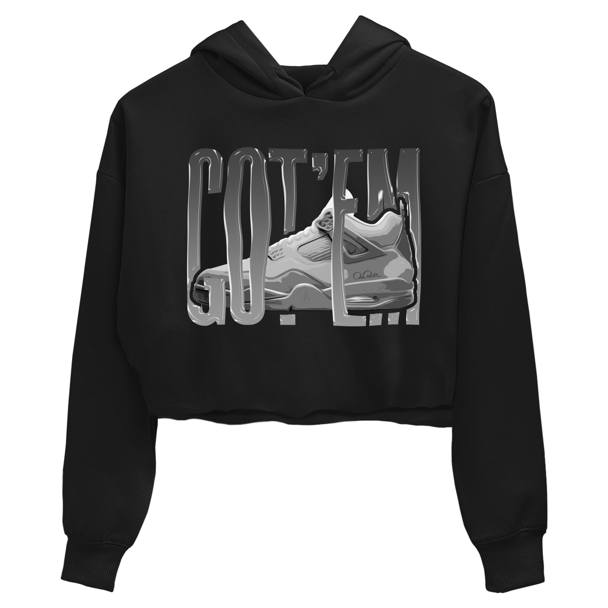 Wiggling Gotem snkmatch Women's Top - Air Jordan 4 Wet Cement