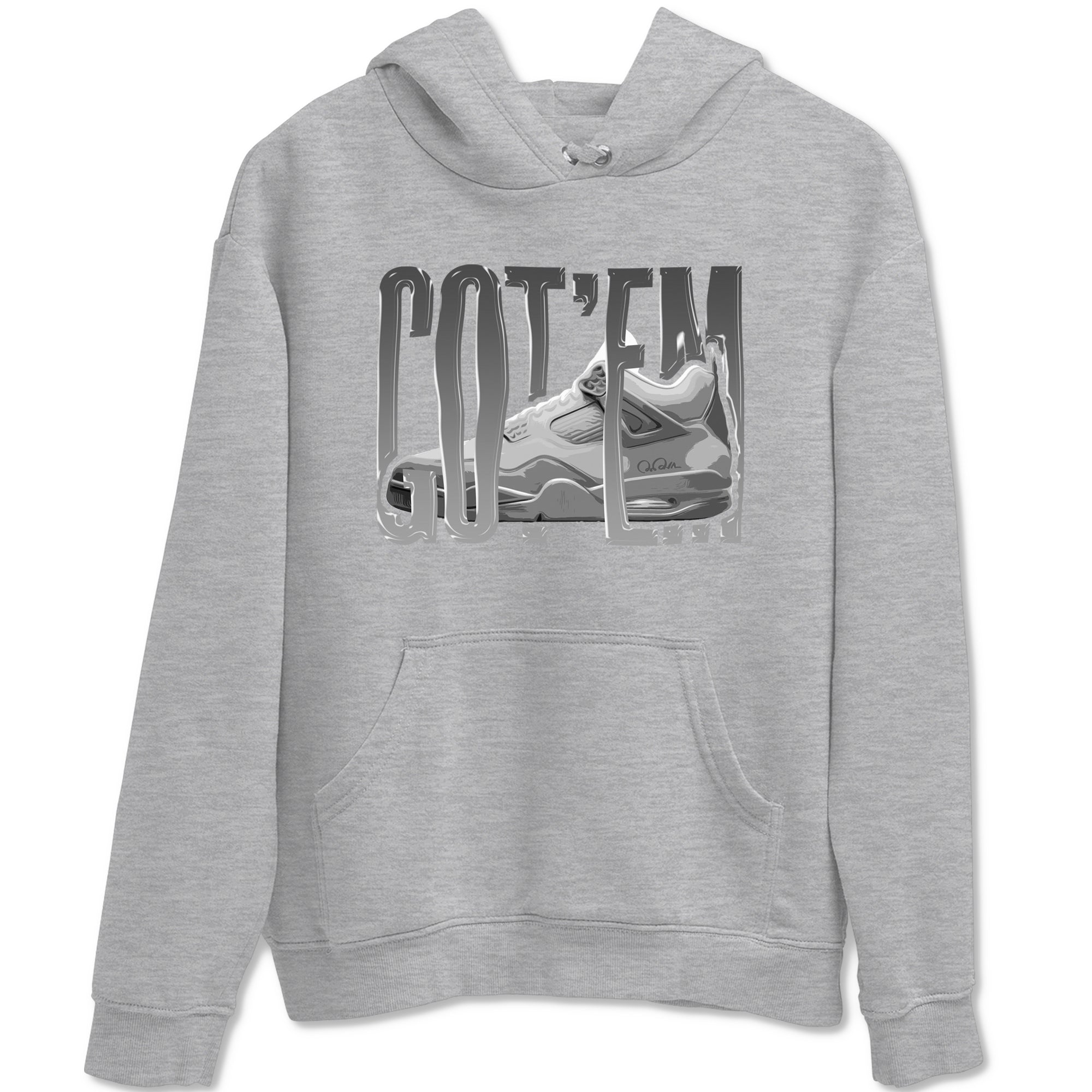 Wiggling Gotem snkmatch Tees - Air Jordan 4 Wet Cement