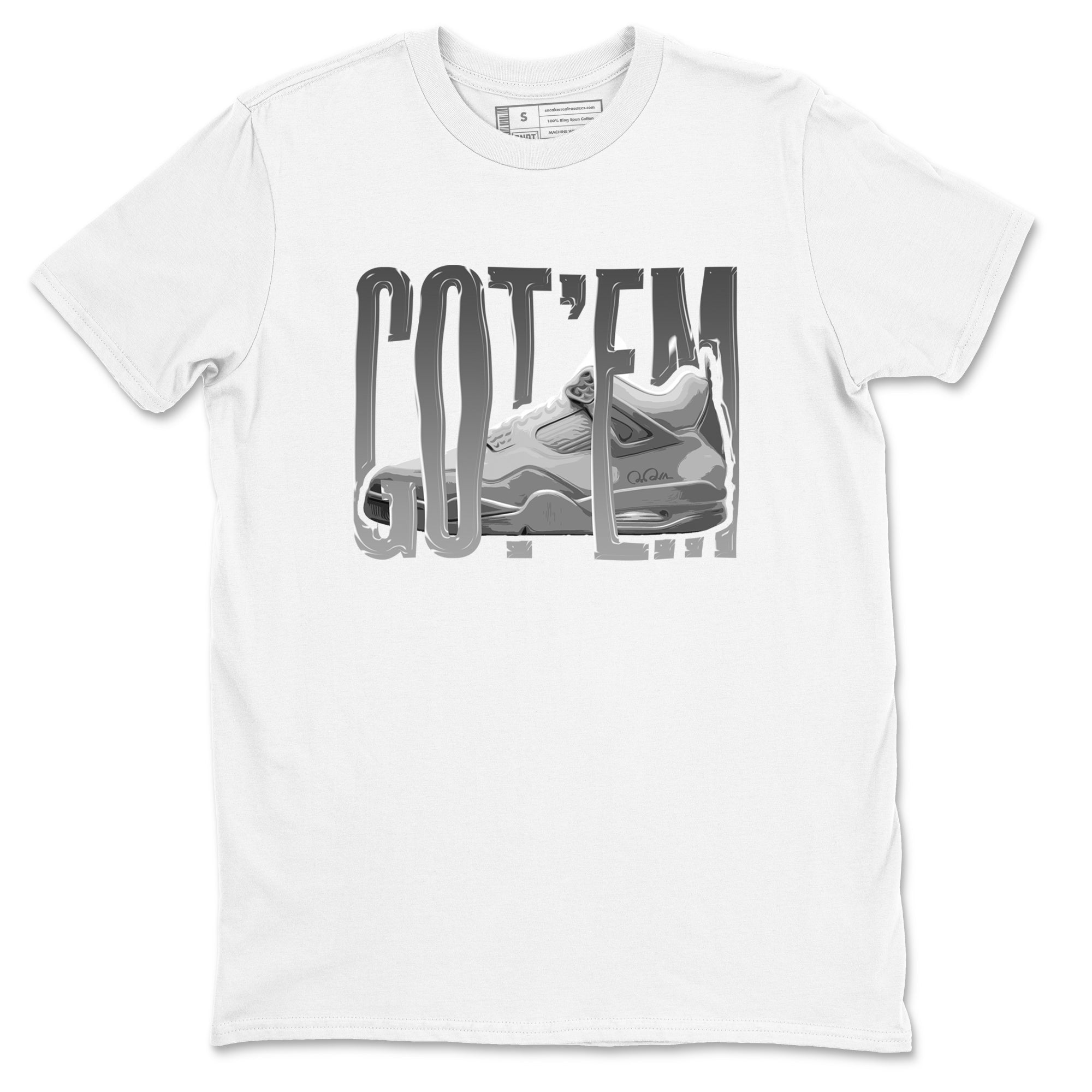 Wiggling Gotem snkmatch Tees - Air Jordan 4 Wet Cement