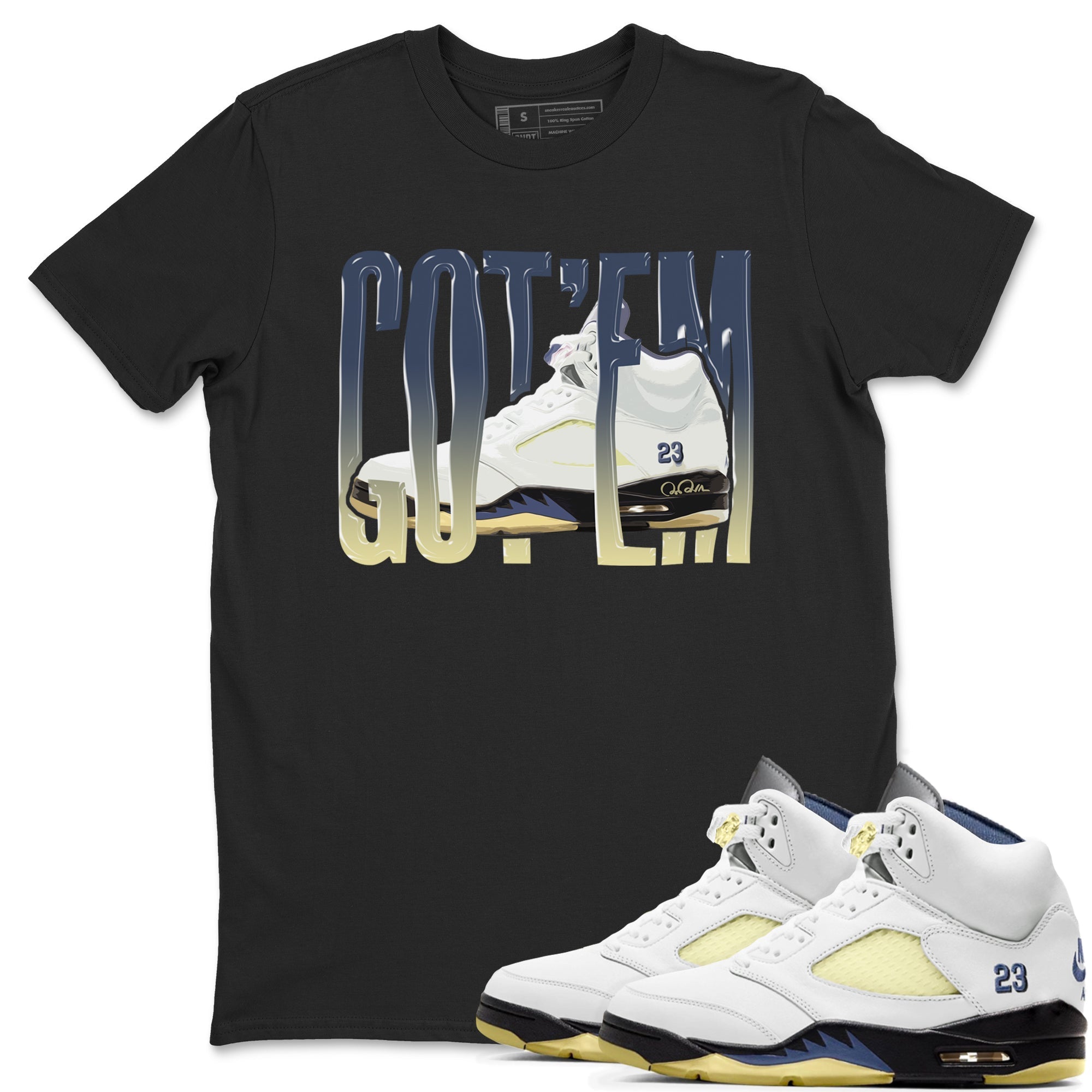 Wiggling Gotem snkmatch Tee - Air Jordan 5 A Ma Maniere x Photon Dust