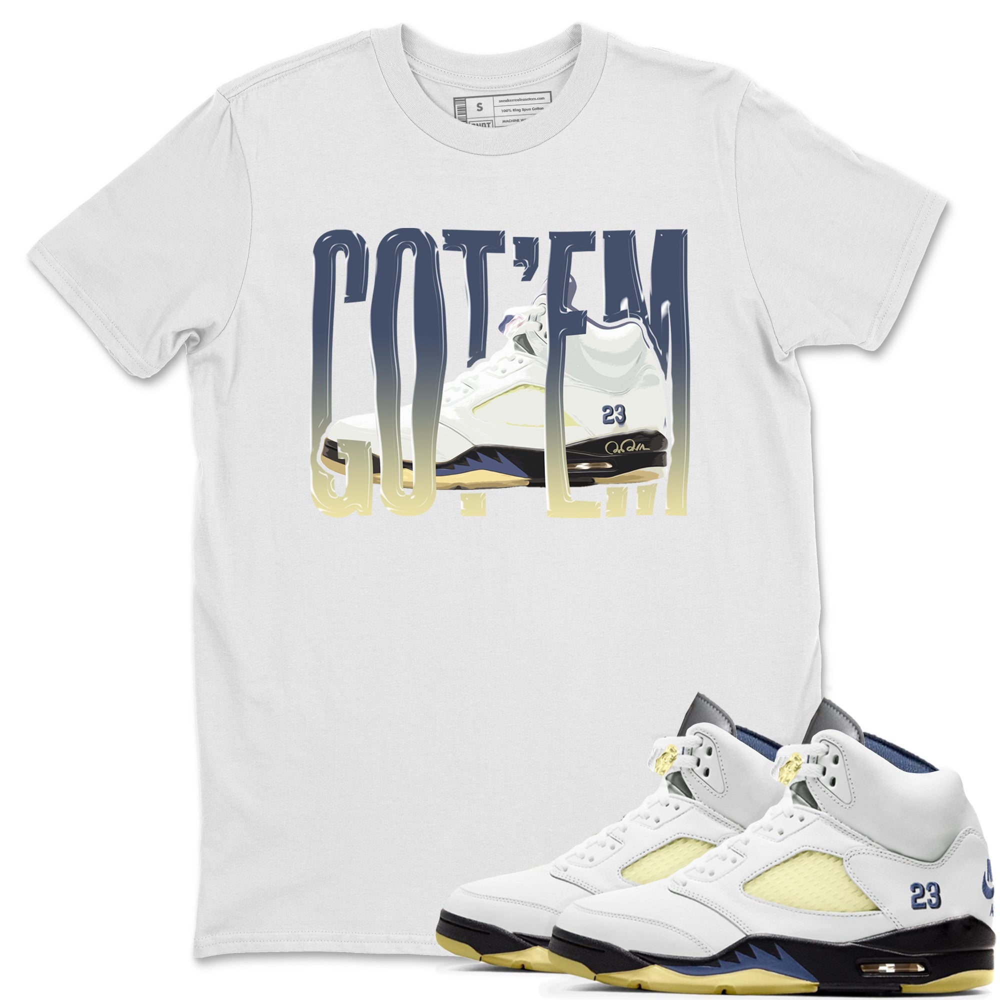 Wiggling Gotem snkmatch Tee - Air Jordan 5 A Ma Maniere x Photon Dust
