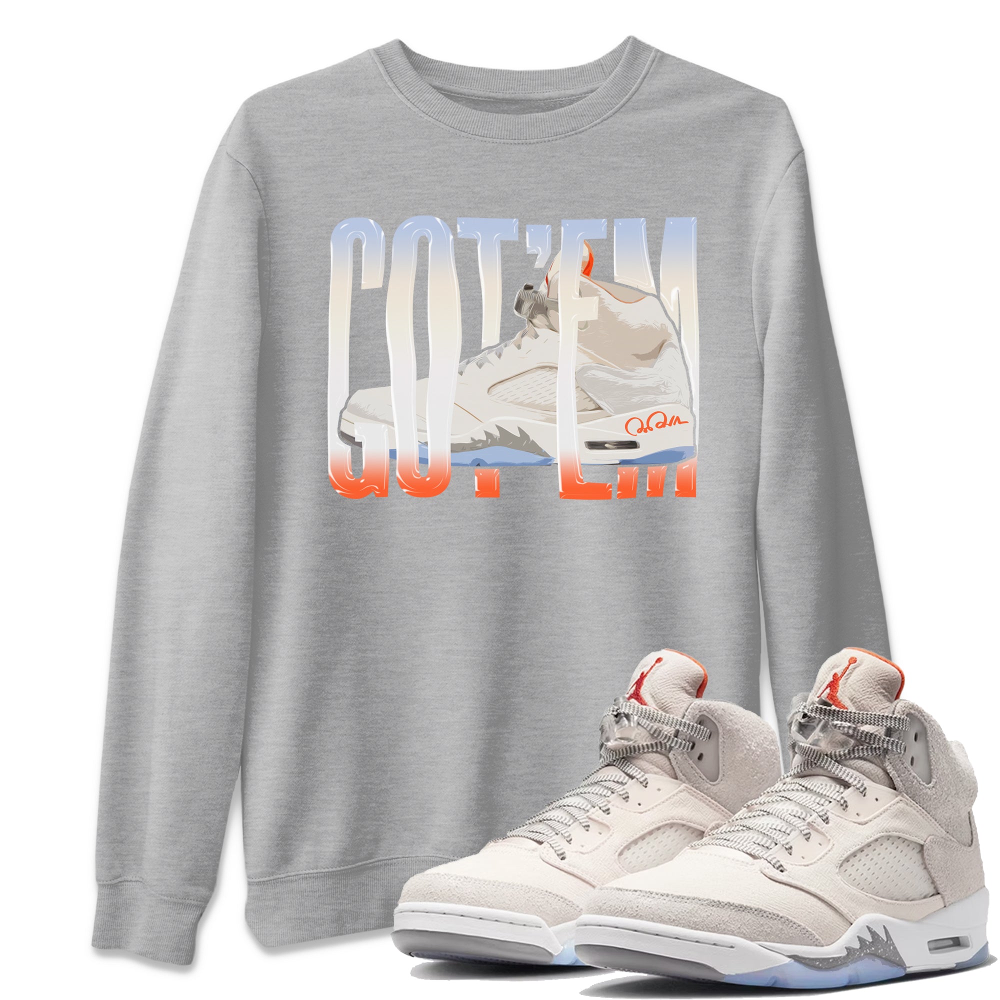 Wiggling Gotem Unisex Tops - Air Jordan 5 Craft