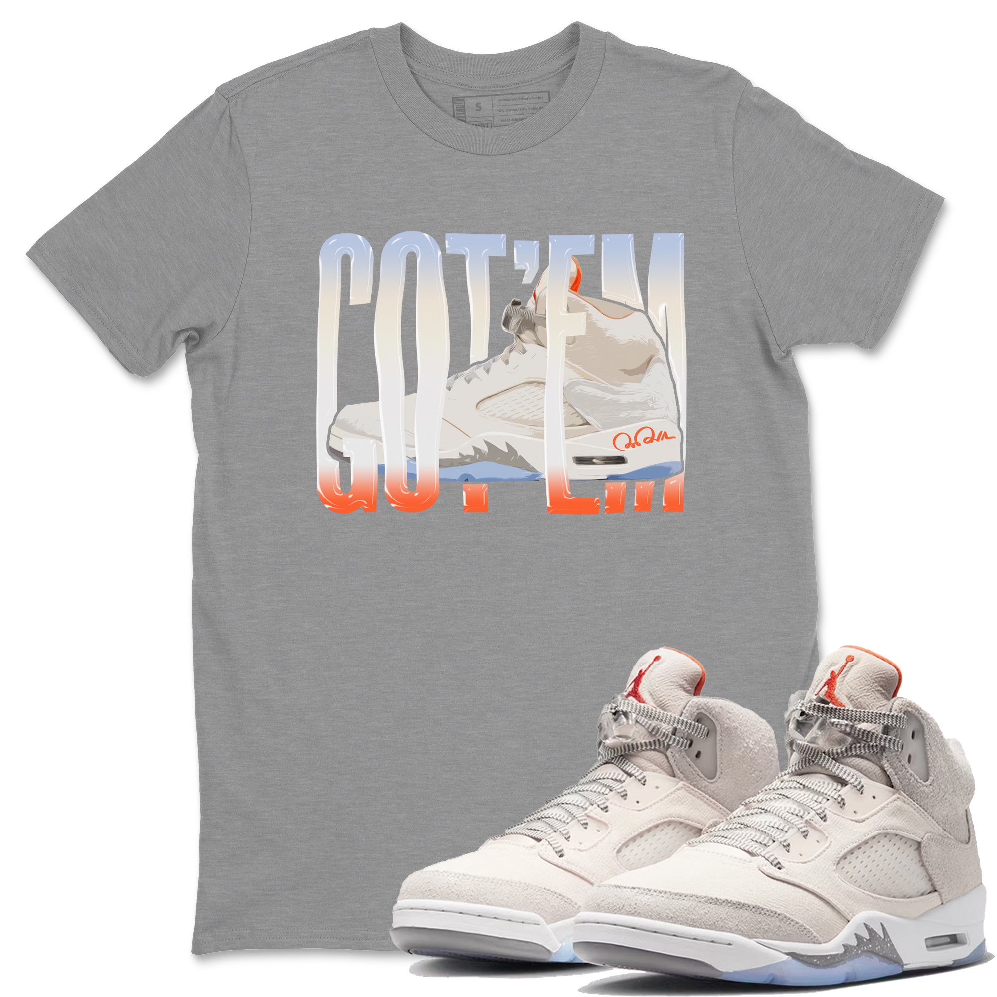Wiggling Gotem Unisex Tops - Air Jordan 5 Craft
