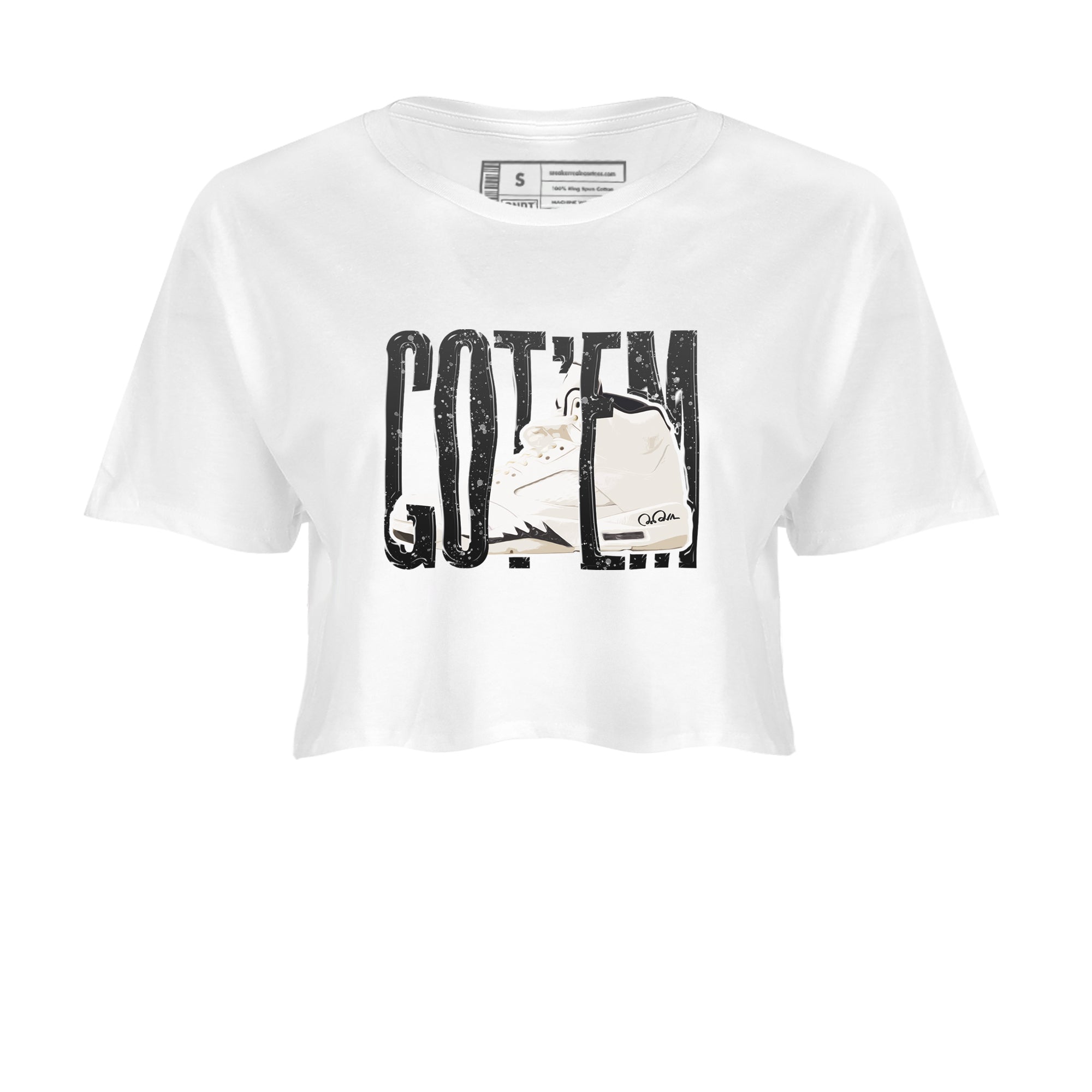 Wiggling Gotem snkmatch Women's Top - Air Jordan 5 Sail