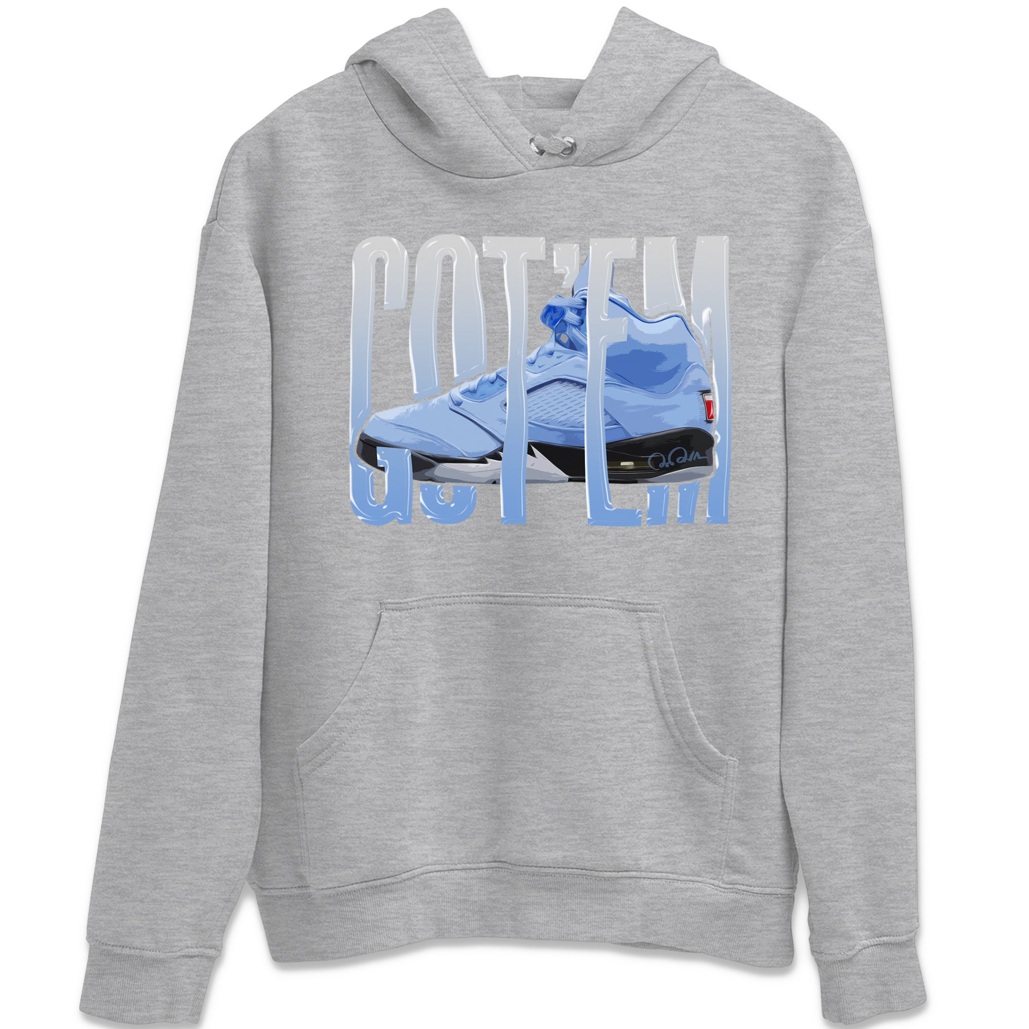 Wiggling Gotem Unisex Tops - Air Jordan 5 UNC