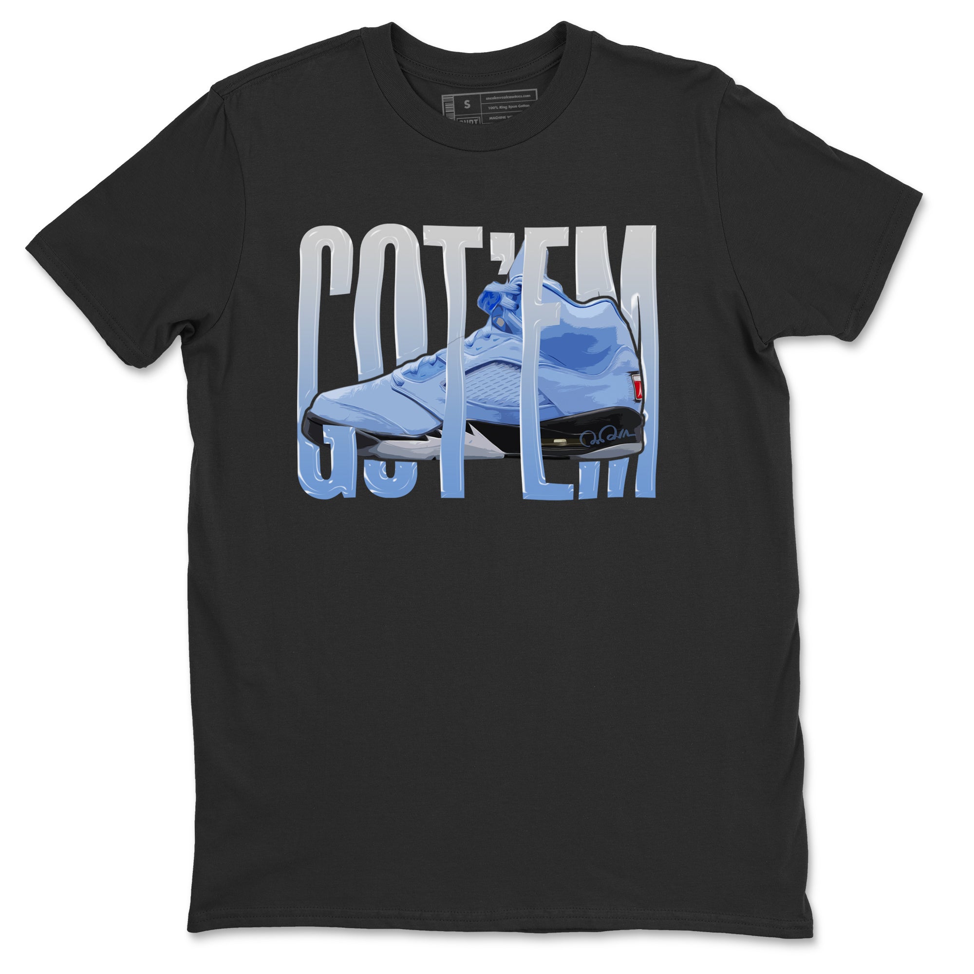 Wiggling Gotem Unisex Tops - Air Jordan 5 UNC