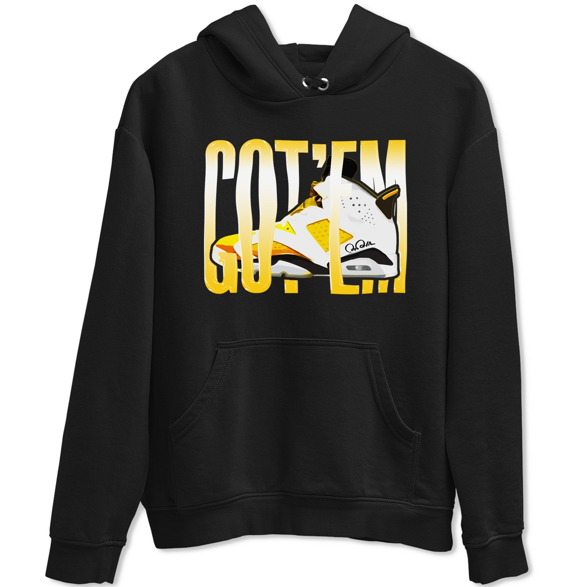 Wiggling Gotem snkmatch Tee - Air Jordan 6 Yellow Ochre