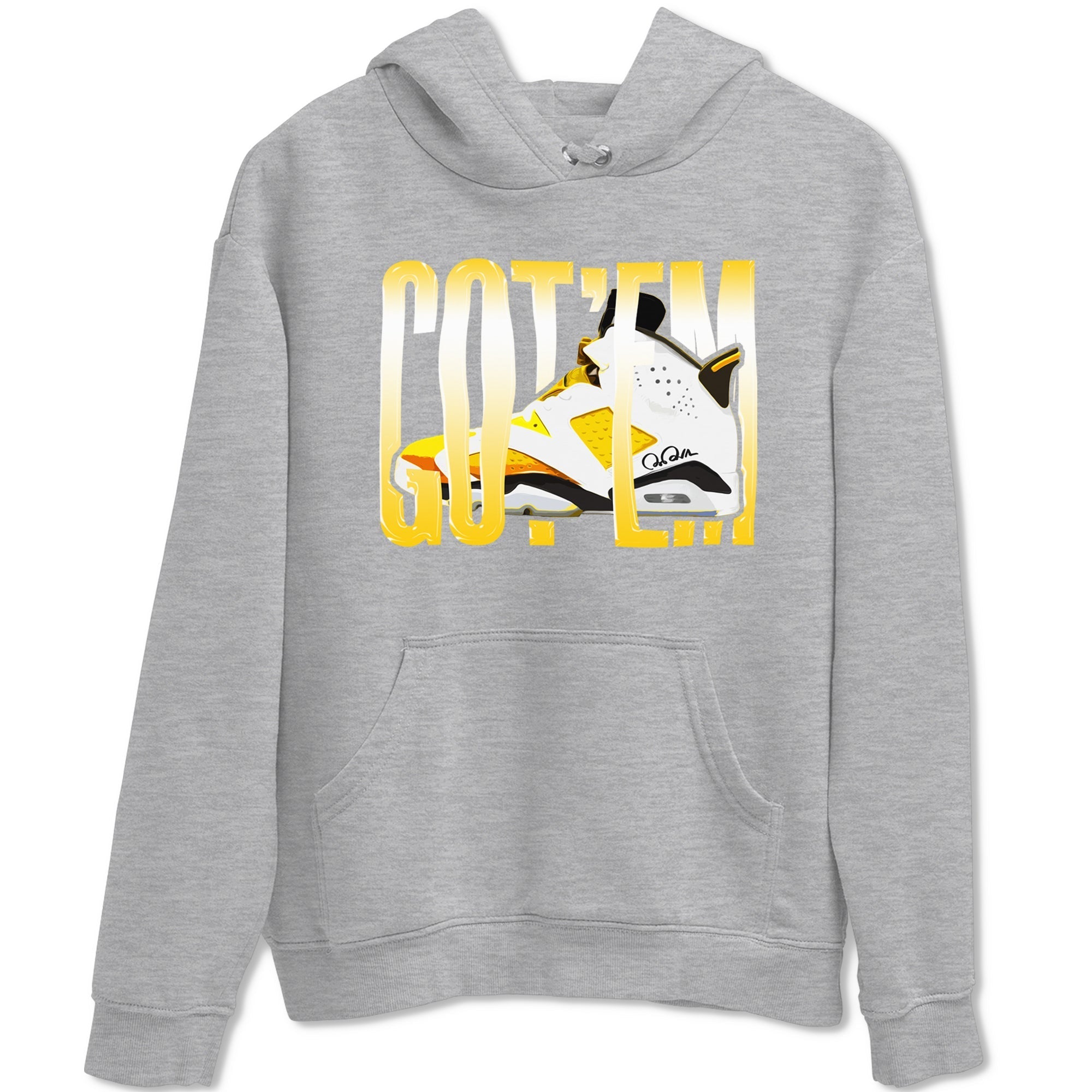 Wiggling Gotem snkmatch Tee - Air Jordan 6 Yellow Ochre