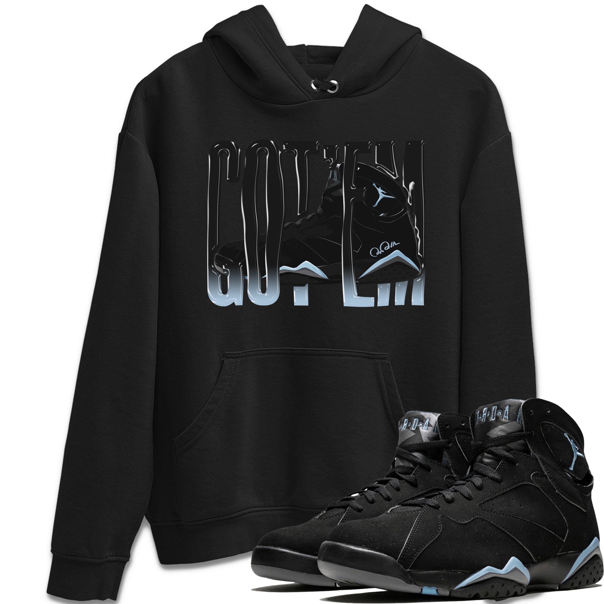 Wiggling Gotem Unisex Tops - Air Jordan 7 Chambray