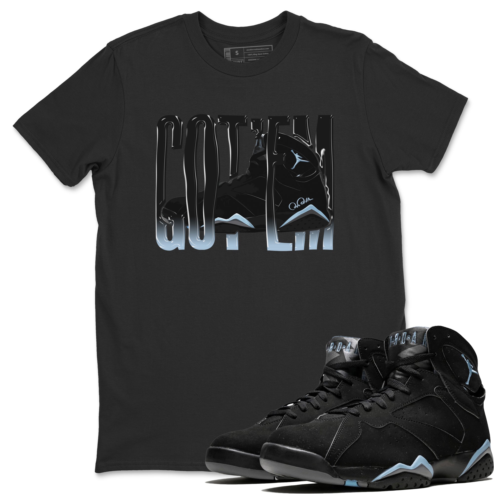 Wiggling Gotem Unisex Tops - Air Jordan 7 Chambray