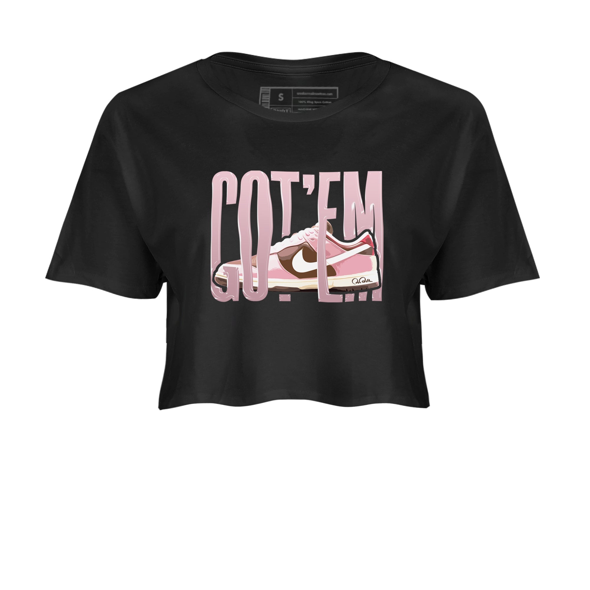 Wiggling Gotem snkmatch Women's Top - Dunk Cacao Wow And Pink Foam