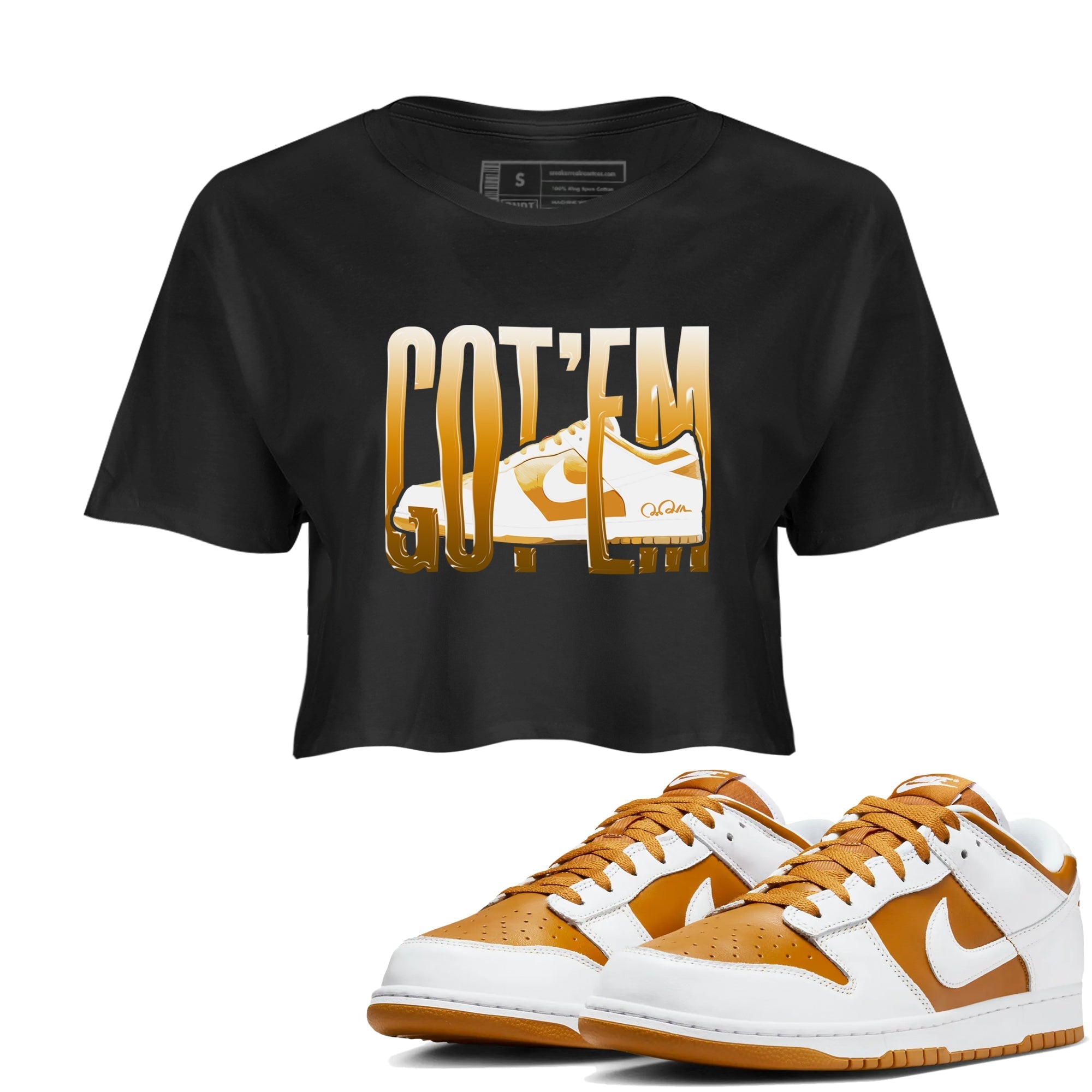 Wiggling Gotem snkmatch Women's Top - Dunk Dark Curry