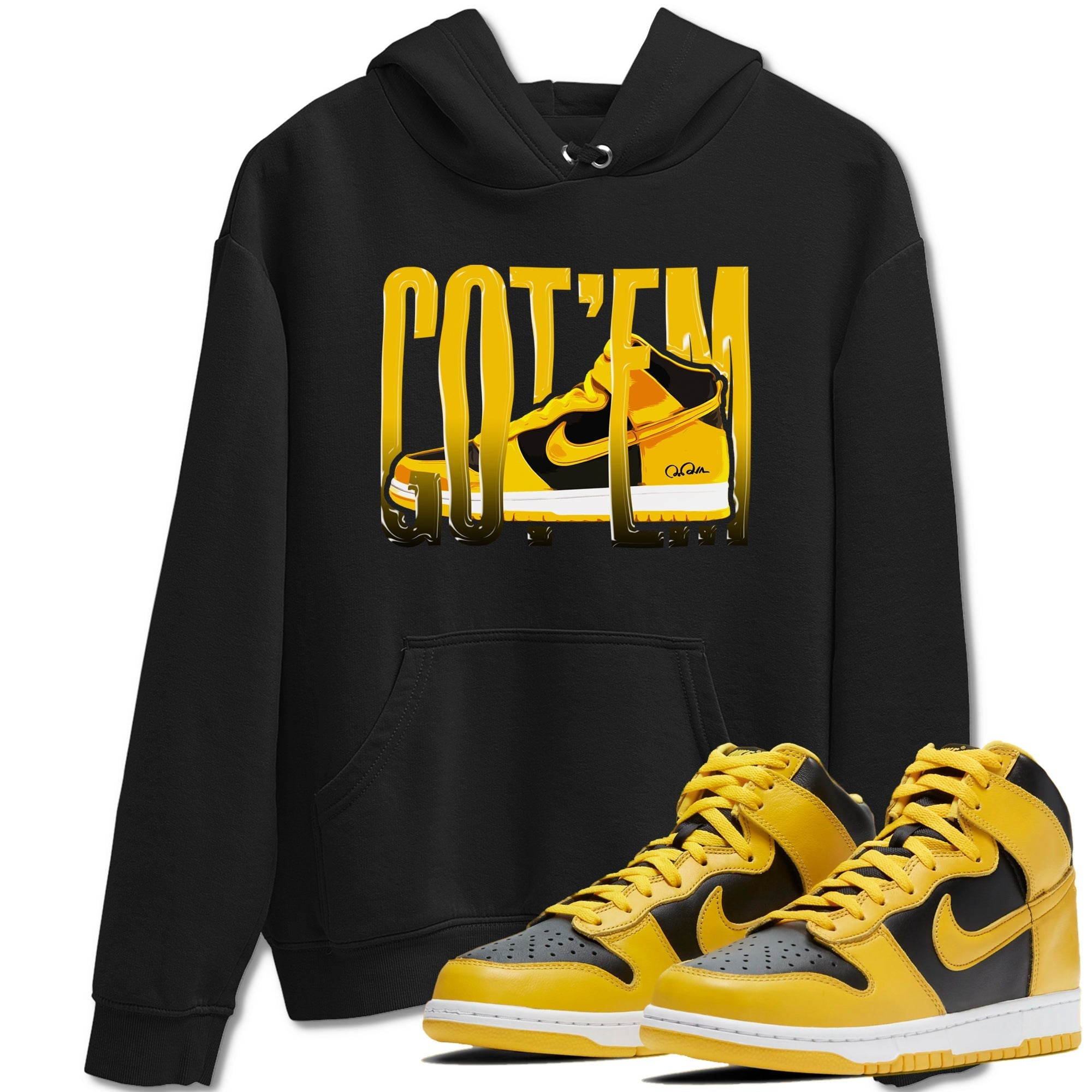 Wiggling Gotem snkmatch Tees - Dunk High Pollen