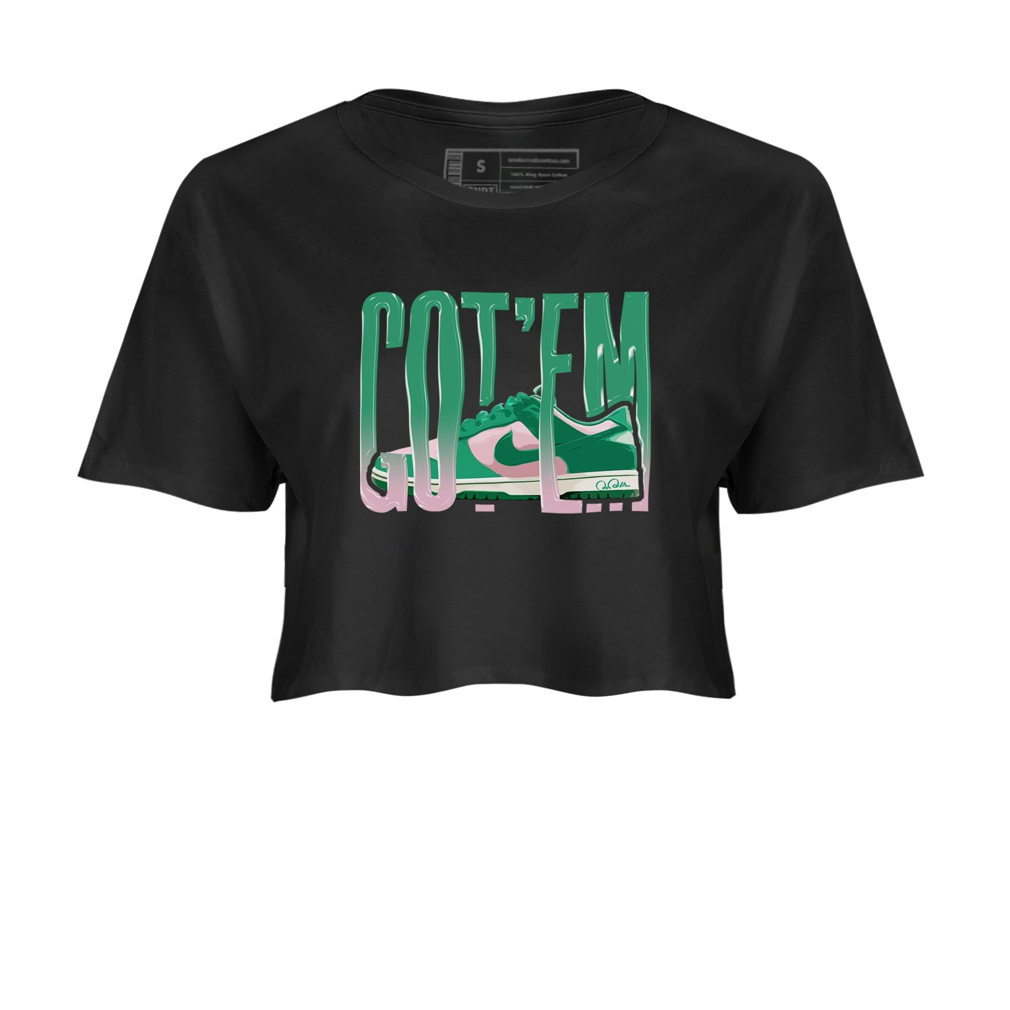 Wiggling Gotem snkmatch Women's Top - Dunk Medium Soft Pink Malachite
