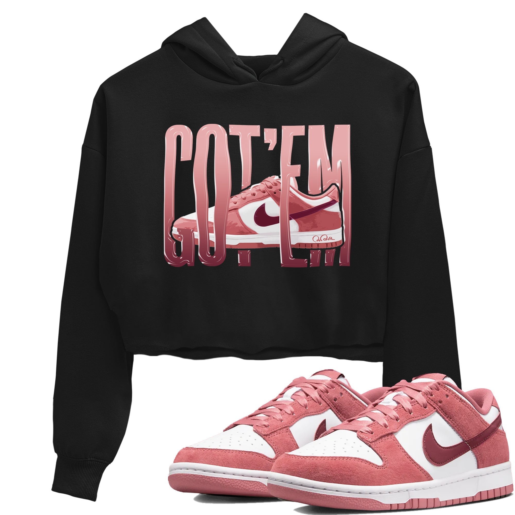 Wiggling Gotem snkmatch Women's Top - Dunk Valentines Day 2024