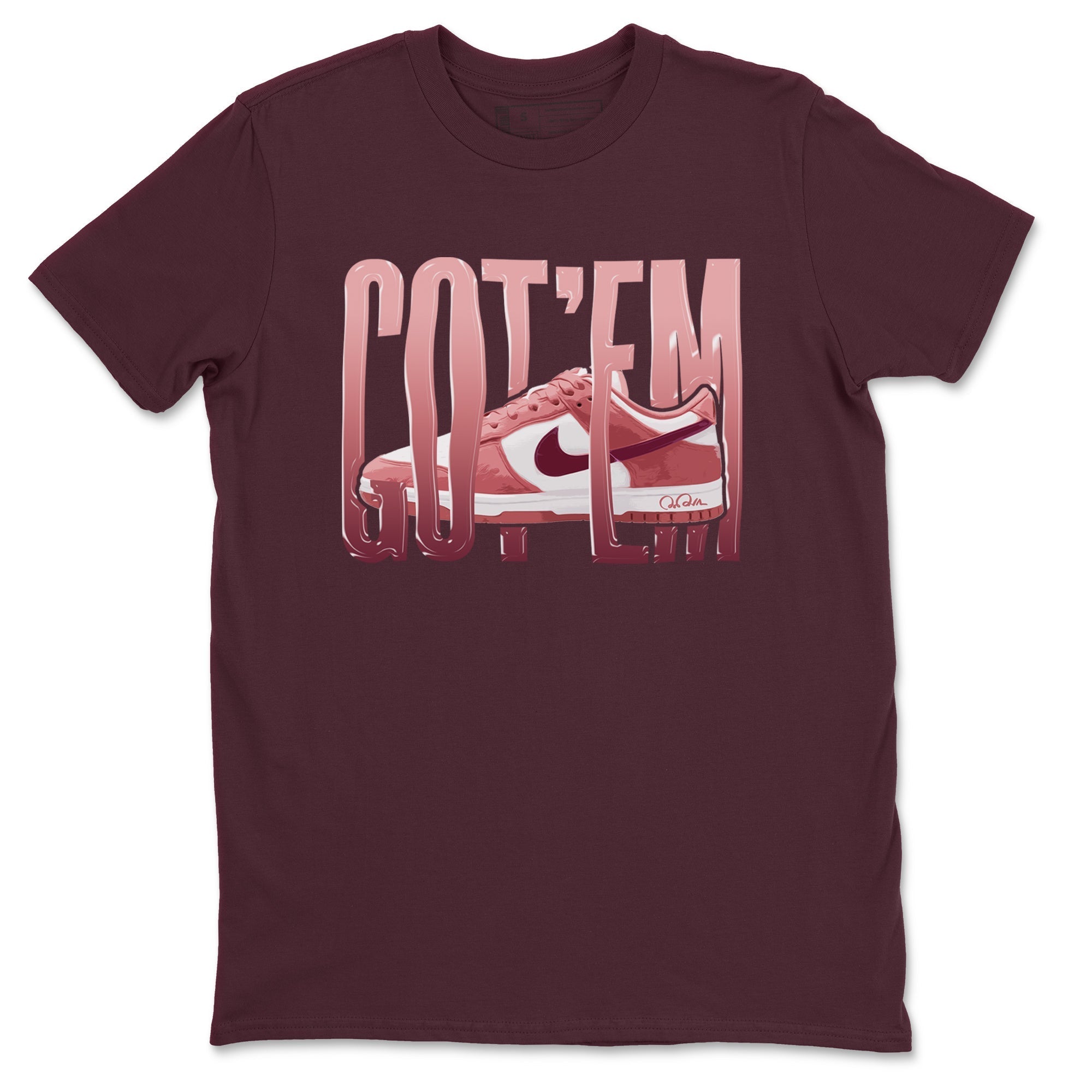 Wiggling Gotem snkmatch Tee - Dunk Valentines Day 2024