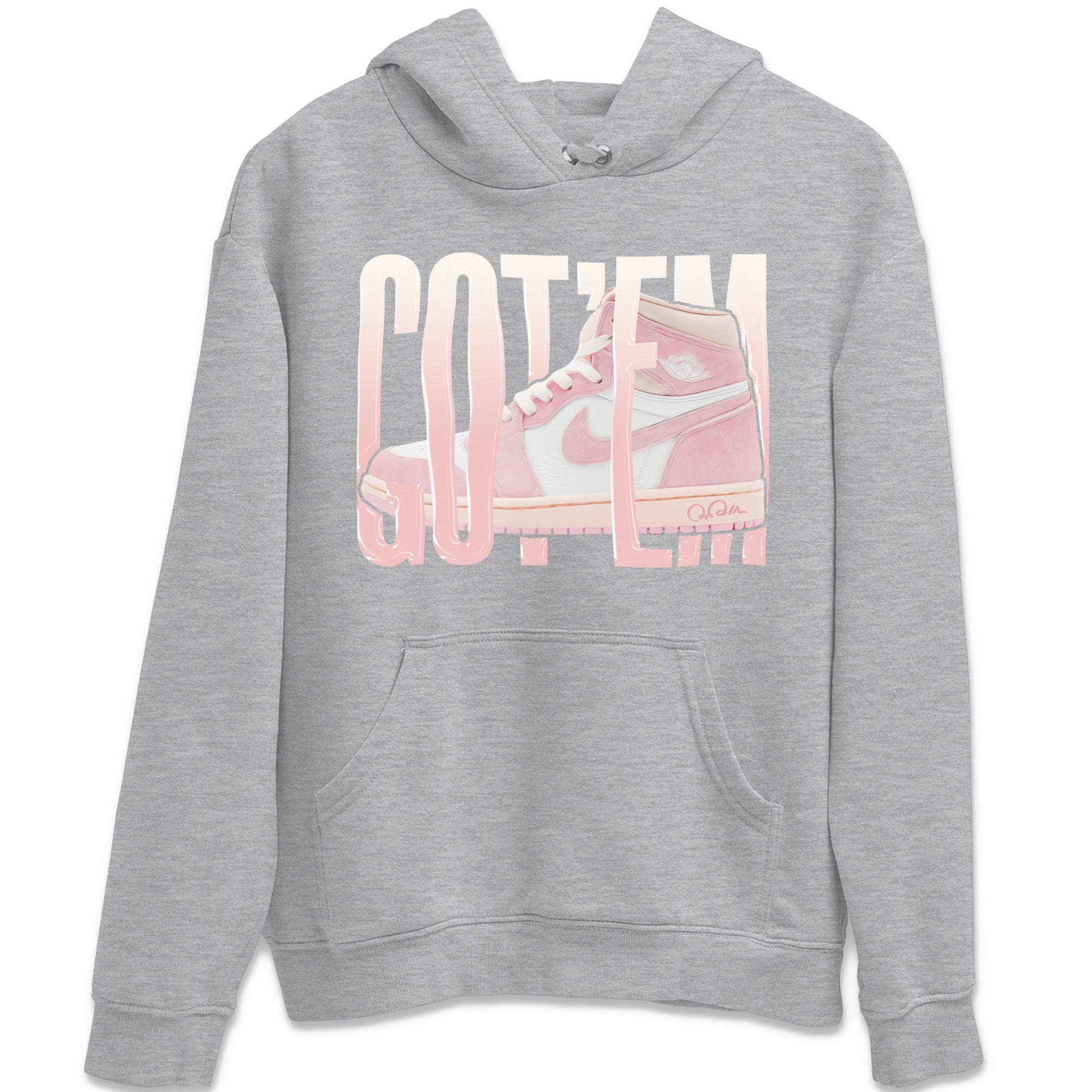Wiggling Gotem Unisex Tops - Air Jordan 1 Washed Pink