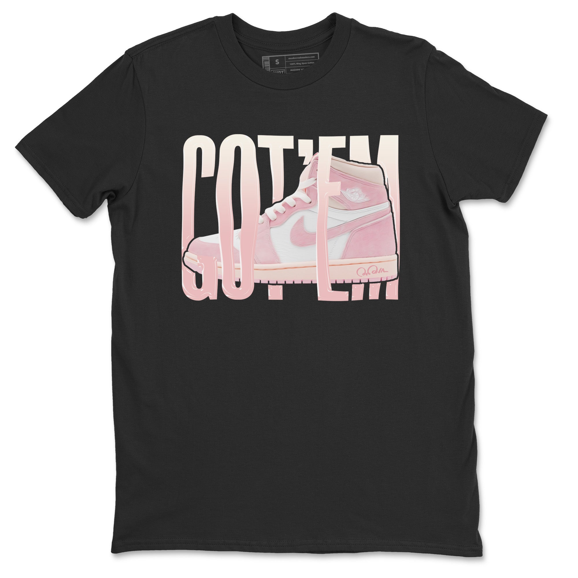 Wiggling Gotem Unisex Tops - Air Jordan 1 Washed Pink
