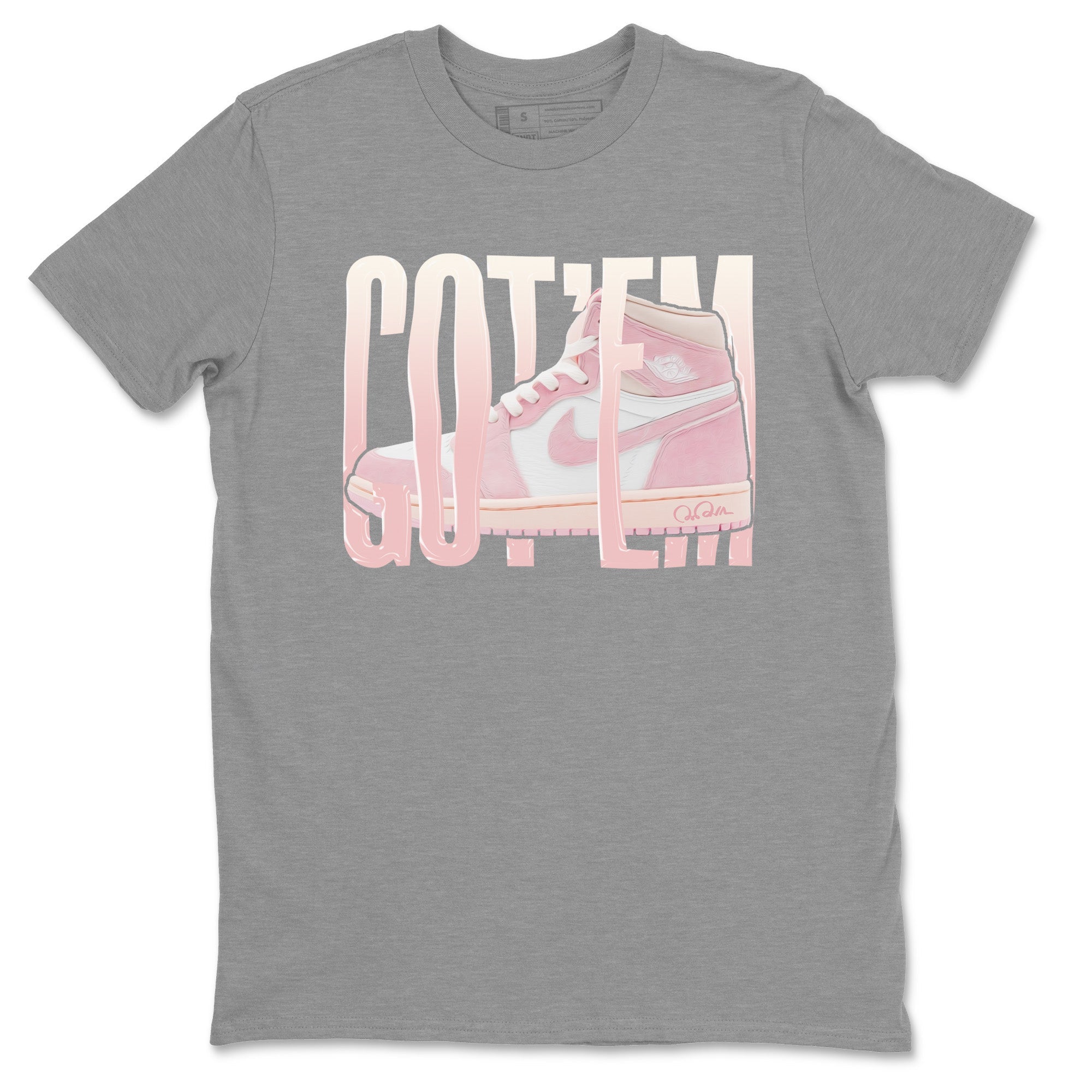 Wiggling Gotem Unisex Tops - Air Jordan 1 Washed Pink