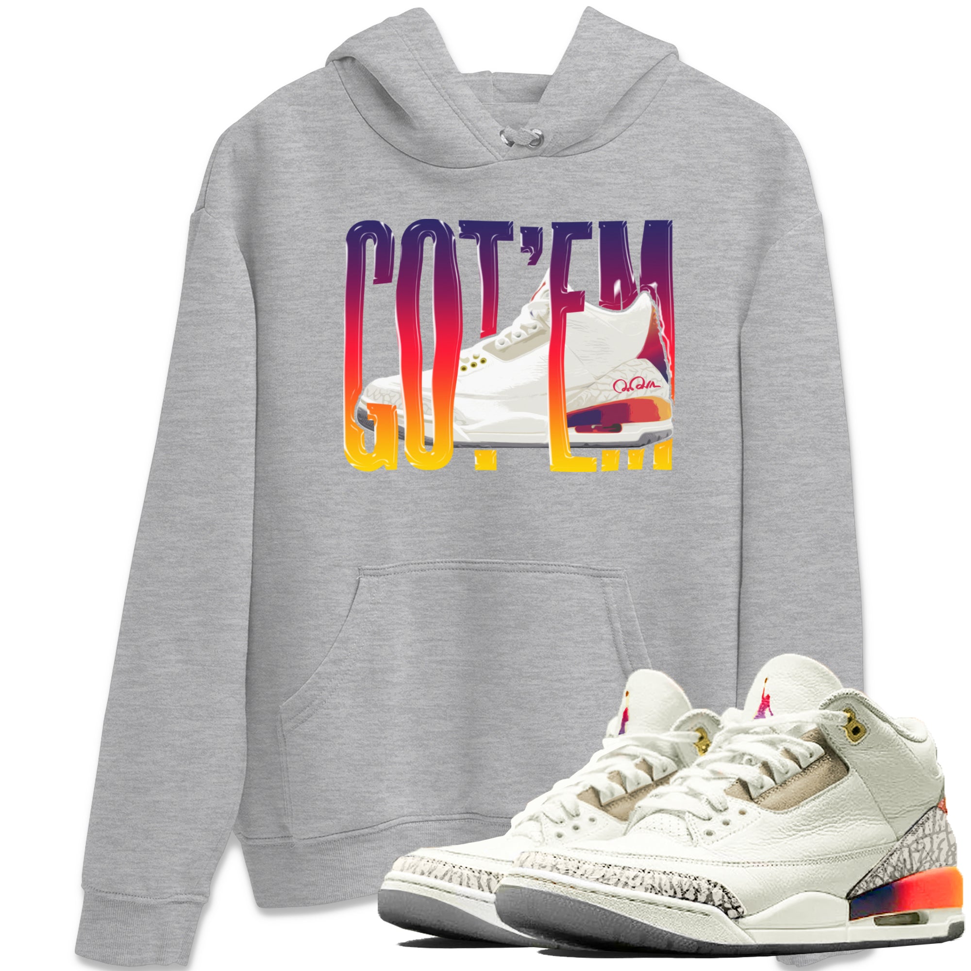 Wiggling Gotem snkmatch Tee - Air Jordan 3 J Balvin