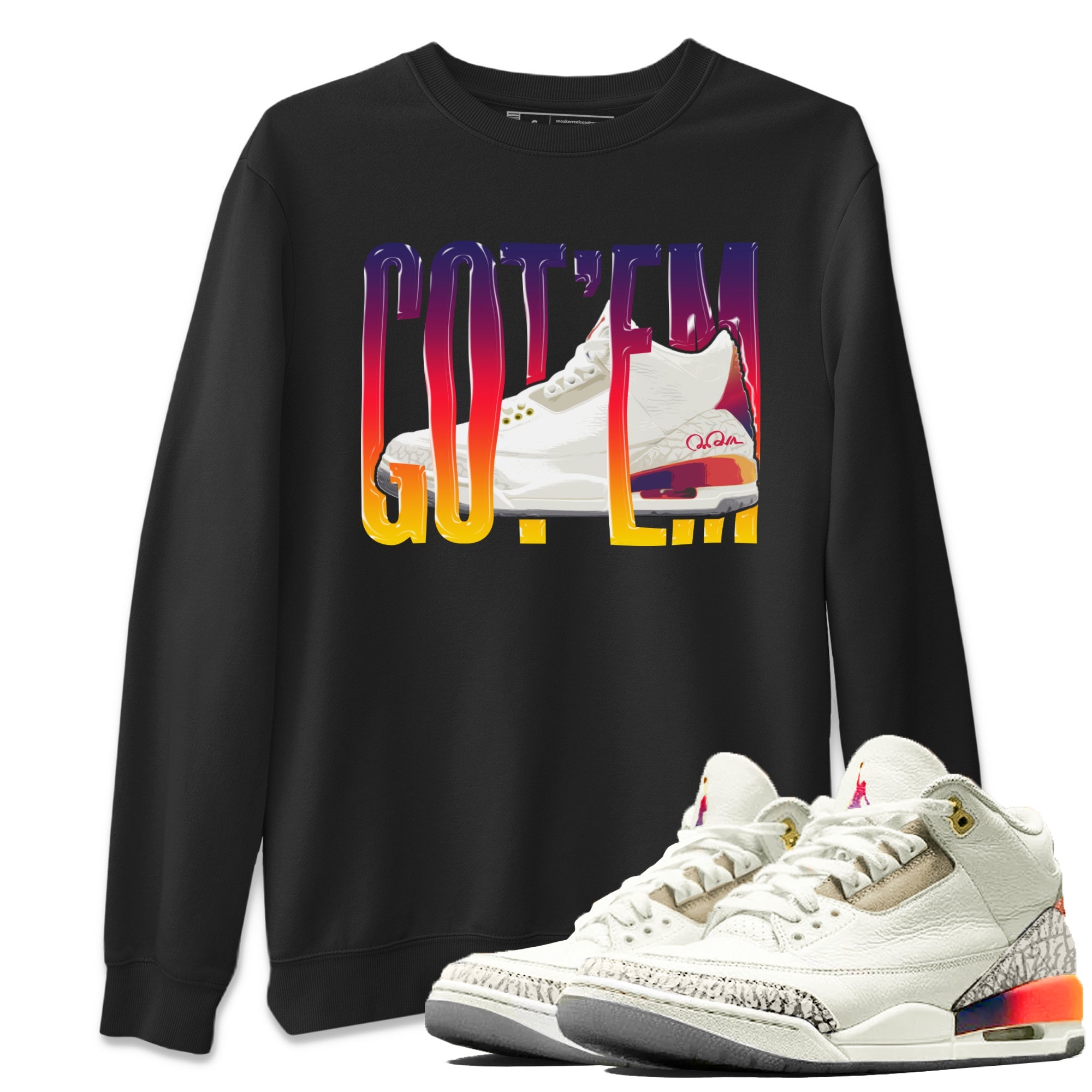 Wiggling Gotem snkmatch Tee - Air Jordan 3 J Balvin
