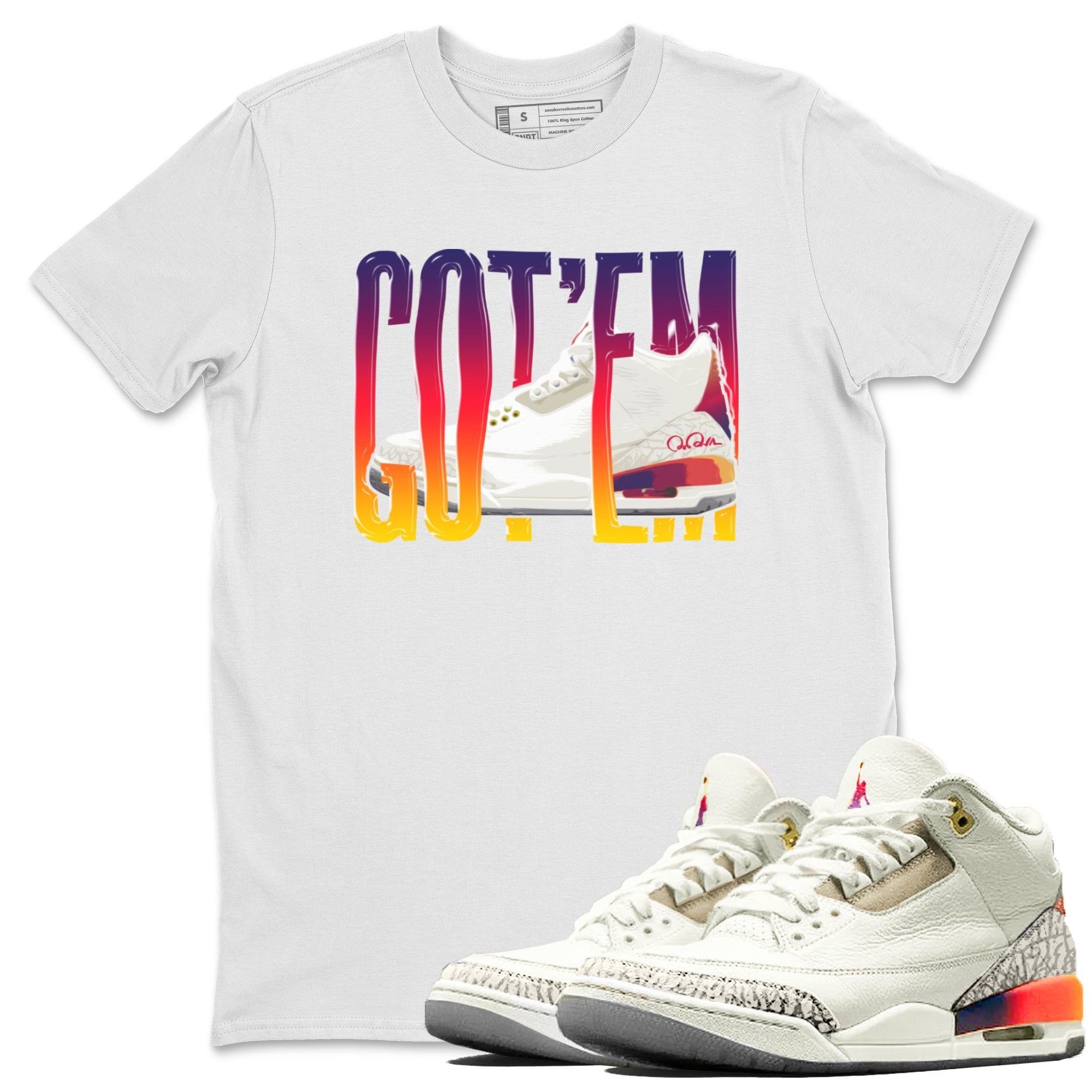 Wiggling Gotem snkmatch Tee - Air Jordan 3 J Balvin