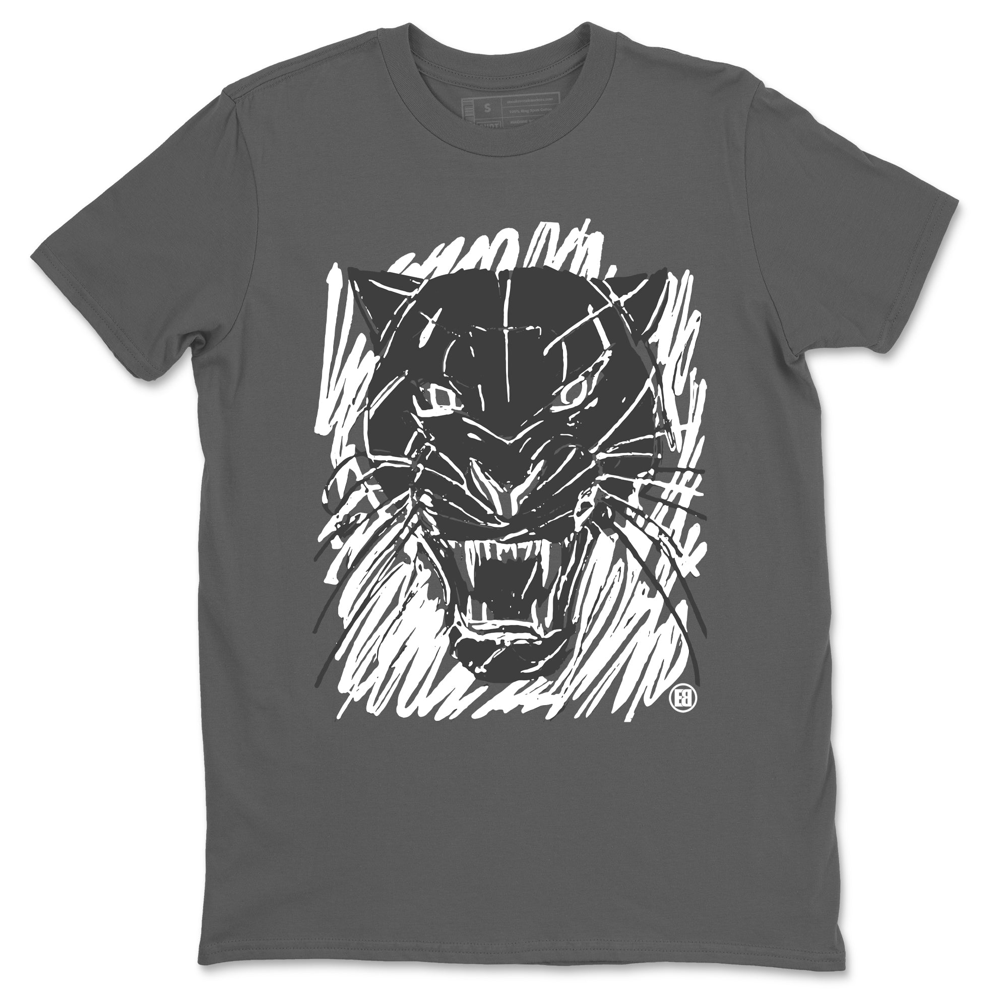 Wild Cat Doodle snkmatch Tees - Air Jordan 4 Wet Cement