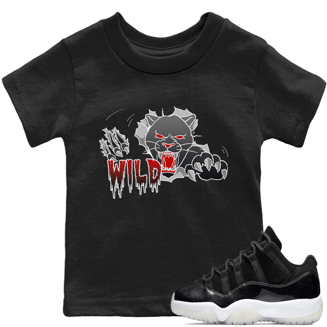 Wild Kids Tops - Air Jordan 11 72-10