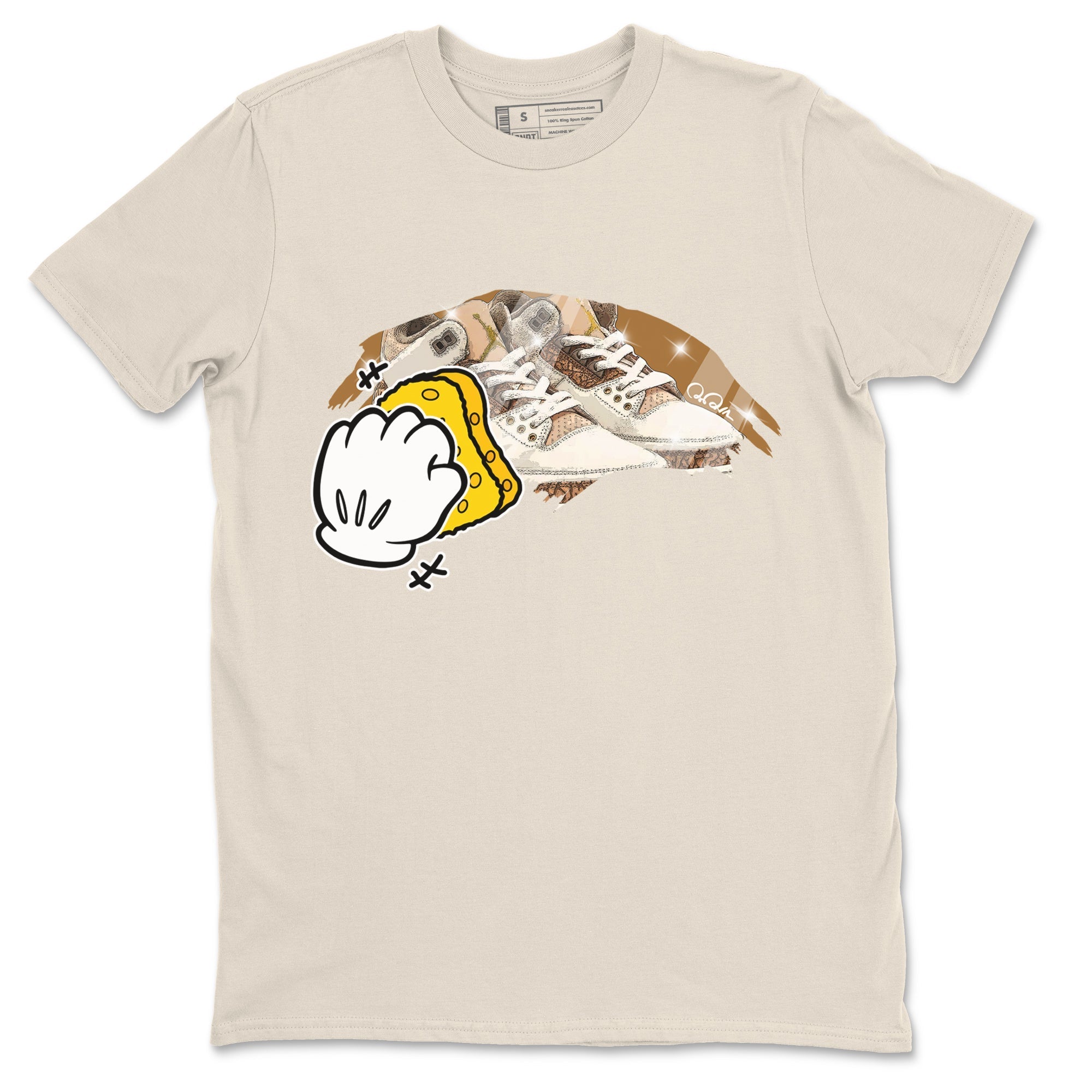Wiping Unisex Tops - Air Jordan 3 Palomino