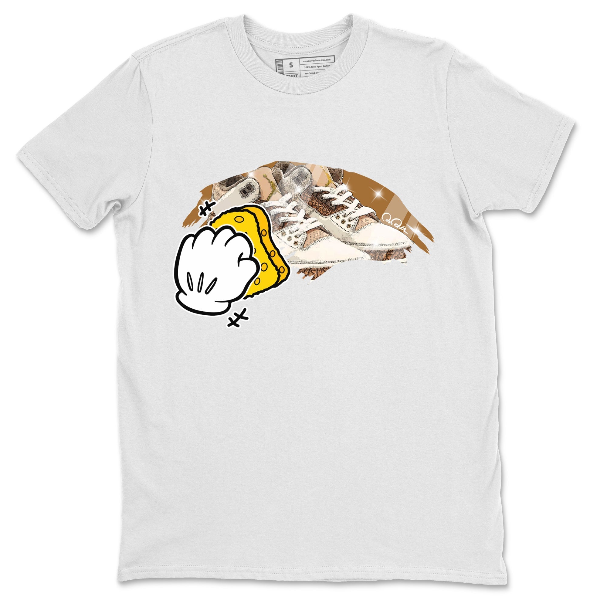 Wiping Unisex Tops - Air Jordan 3 Palomino