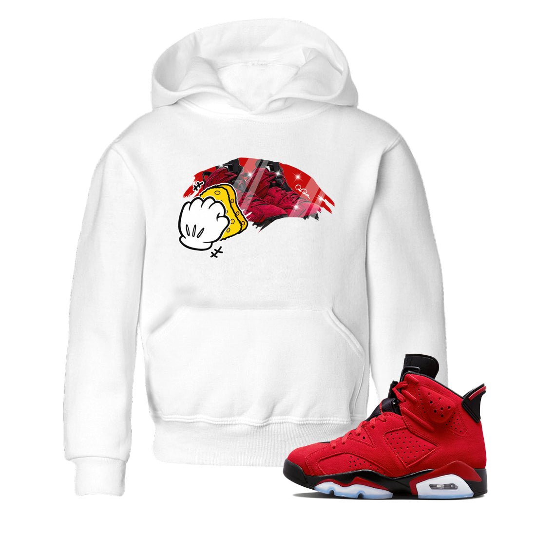 Wiping Kids Tops - Air Jordan 6 Toro Bravo