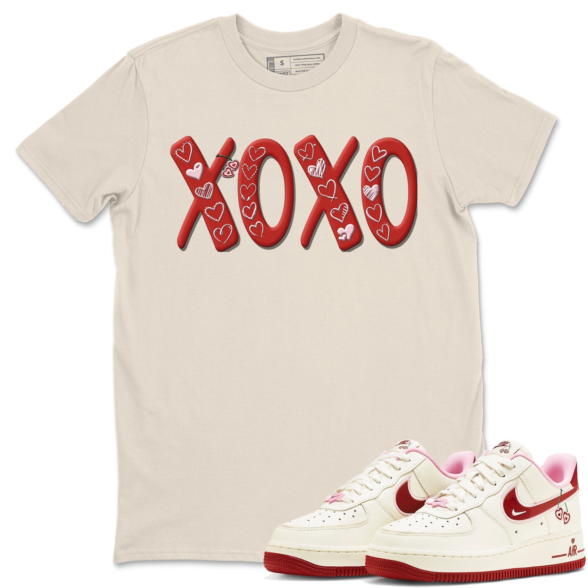 XOXO Unisex Tops - Air Force 1 Valentines Day