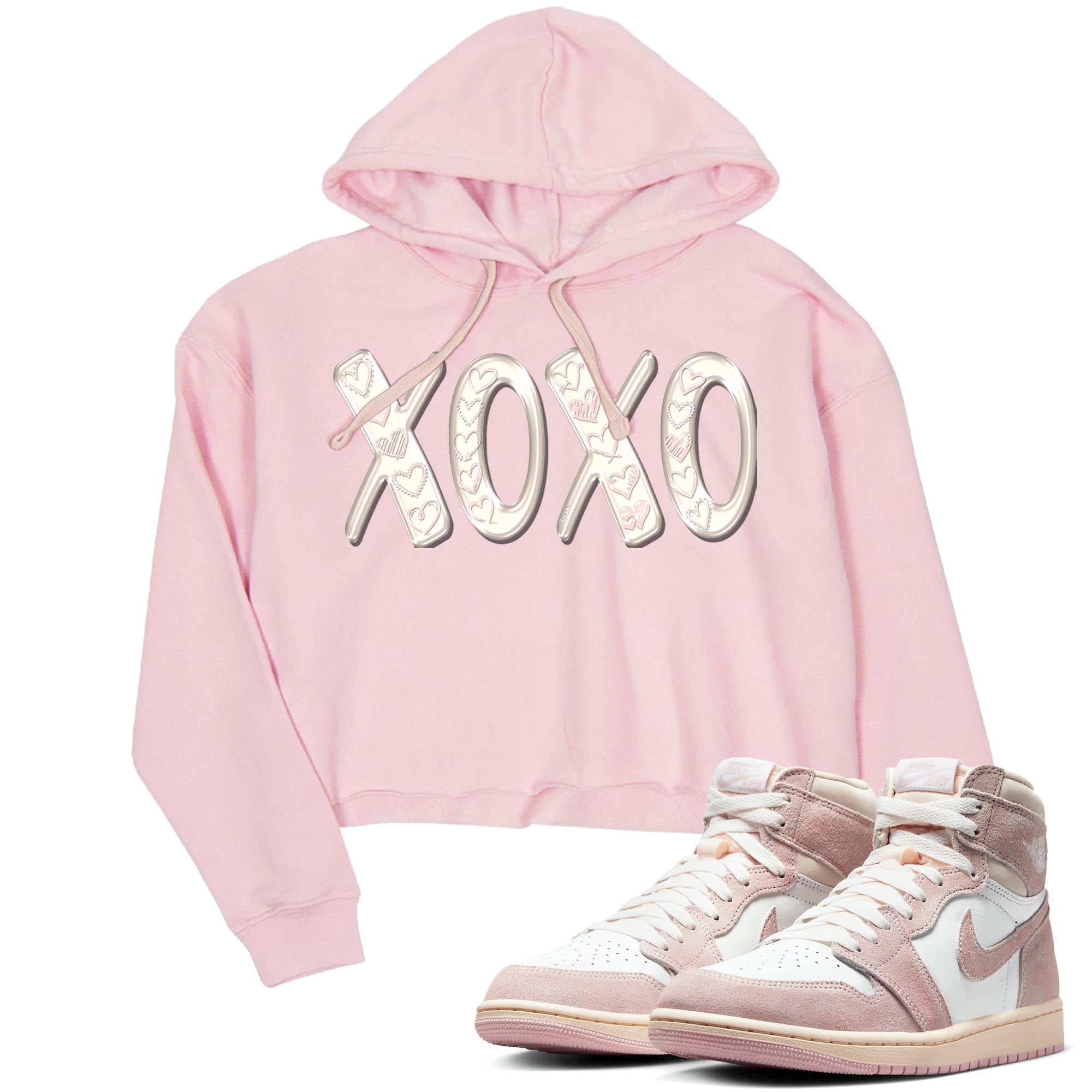 XOXO Women's Tops - Air Jordan 1 Washed Pink