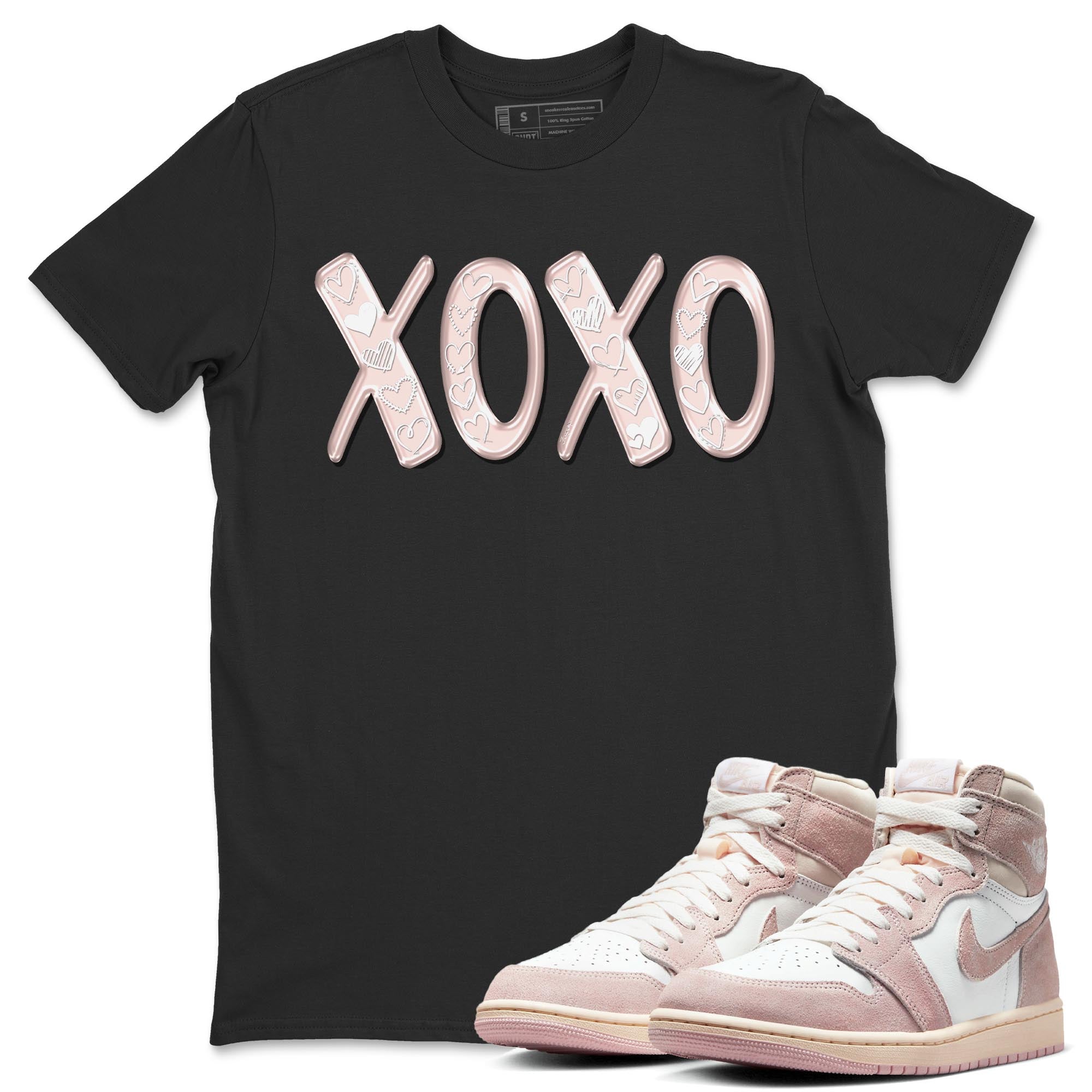 XOXO Unisex Tops - Air Jordan 1 Washed Pink