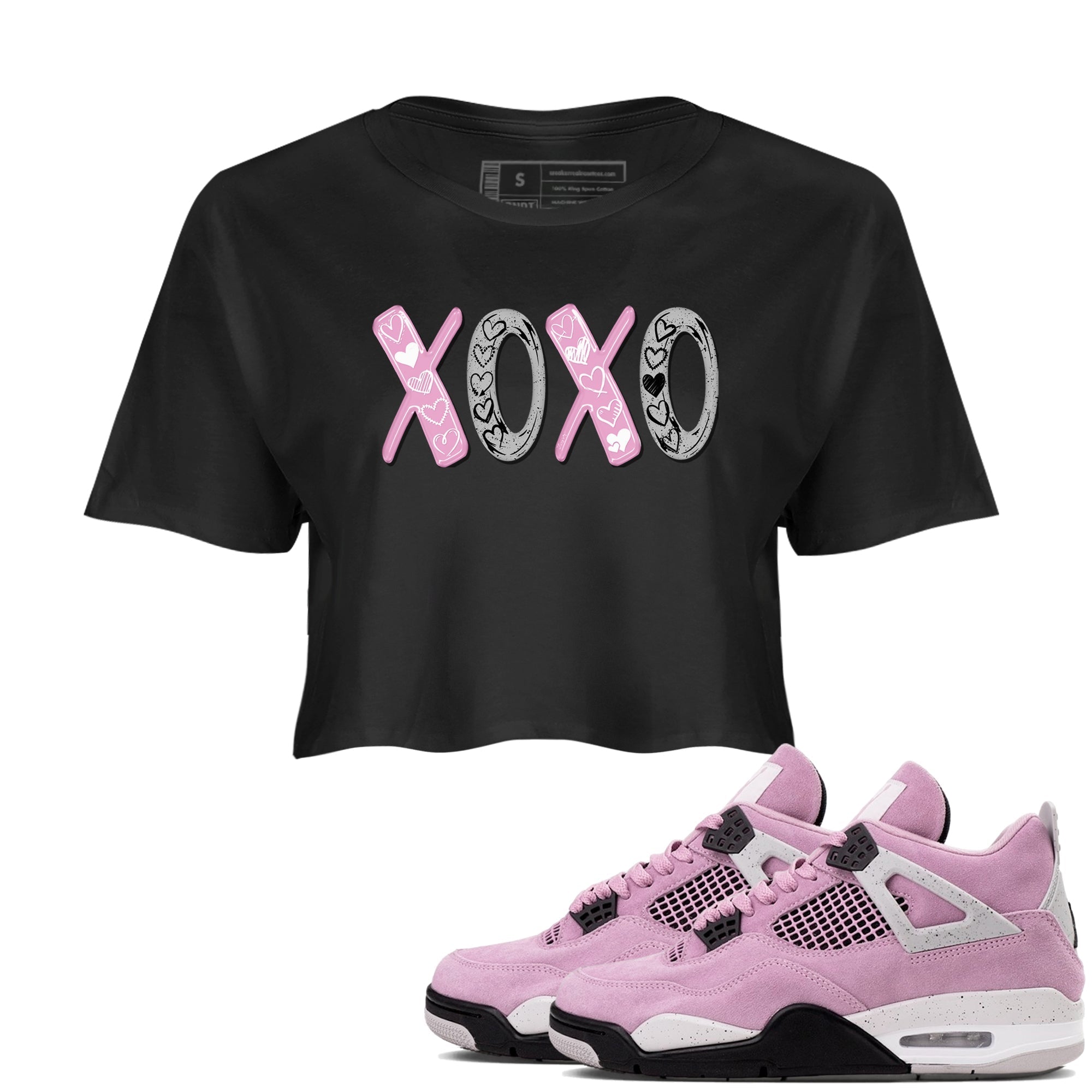 XOXO snkmatch Women's Top - Air Jordan 4 Orchid