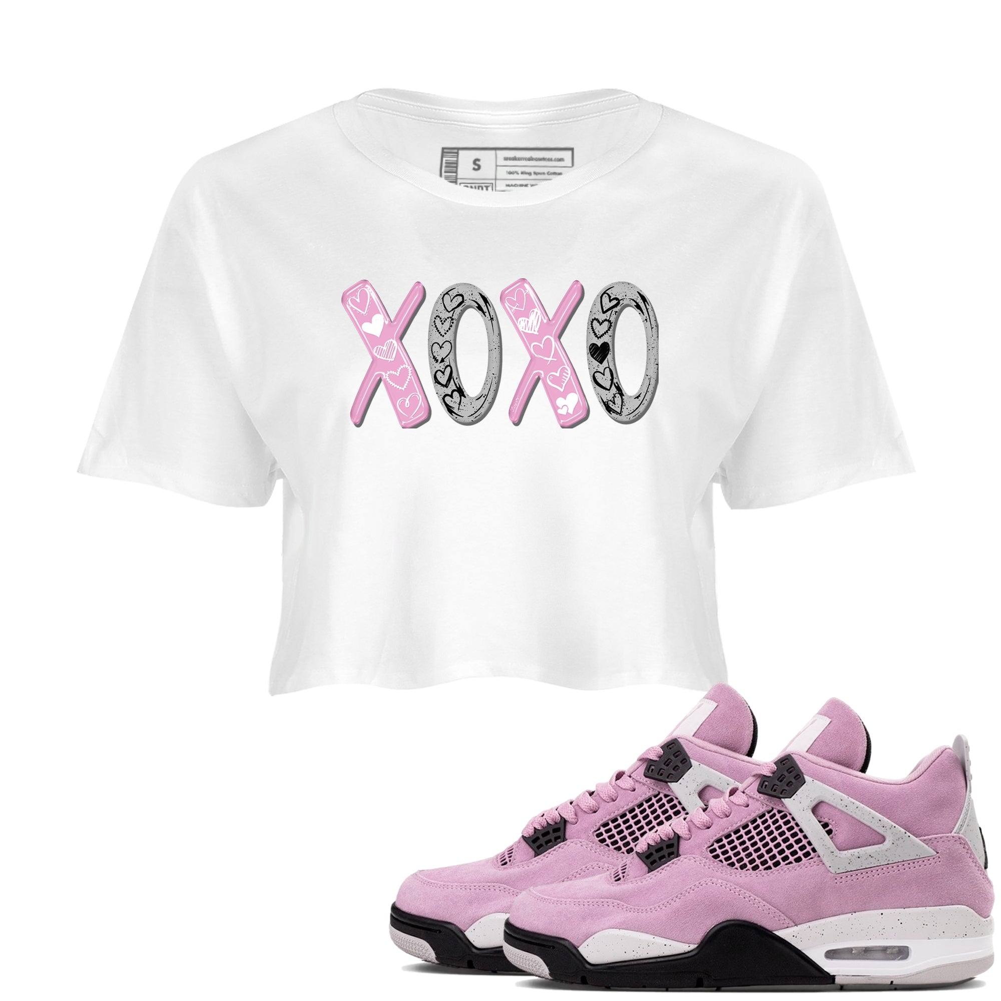 XOXO snkmatch Women's Top - Air Jordan 4 Orchid