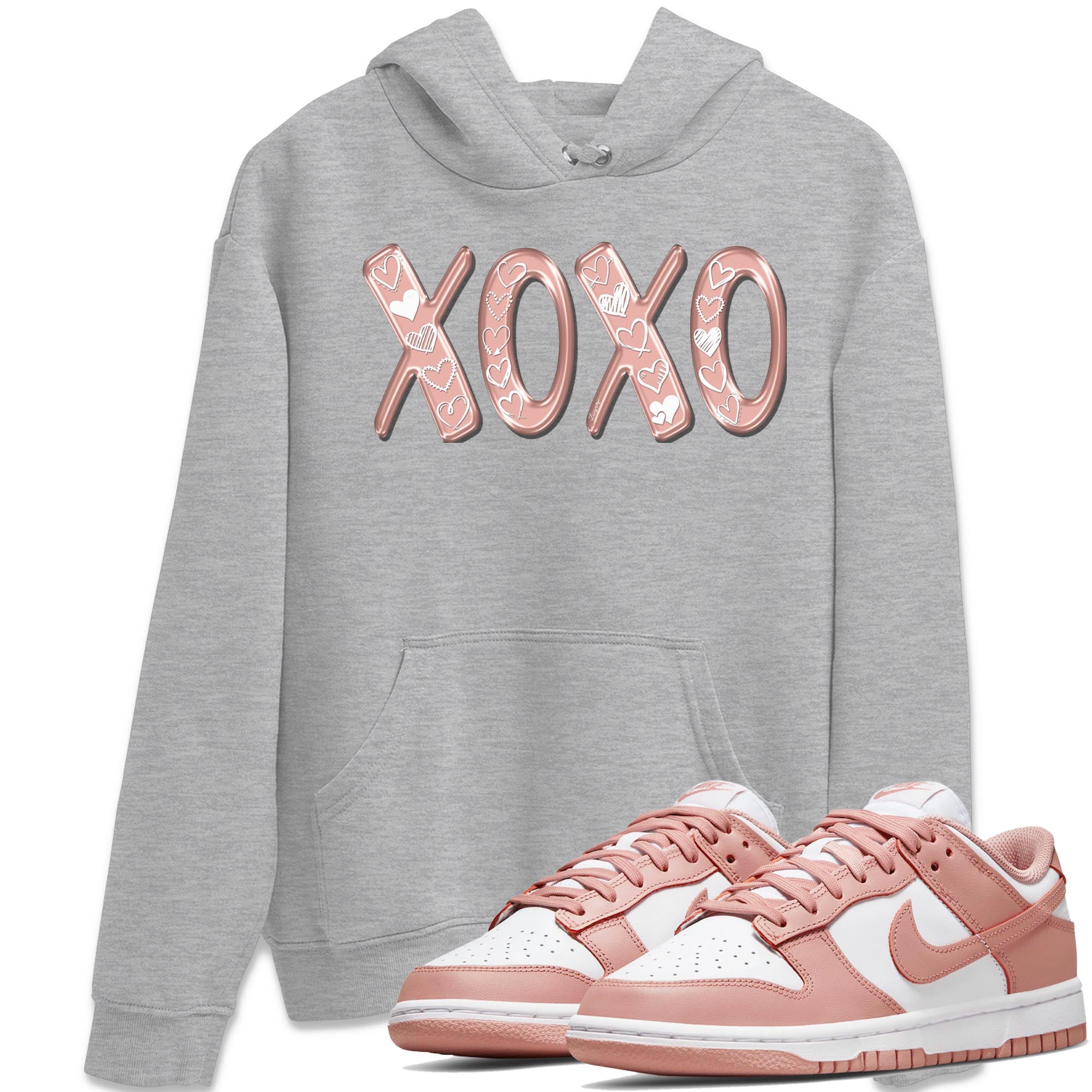 XOXO snkmatch Tee - Dunk Rose Whisper