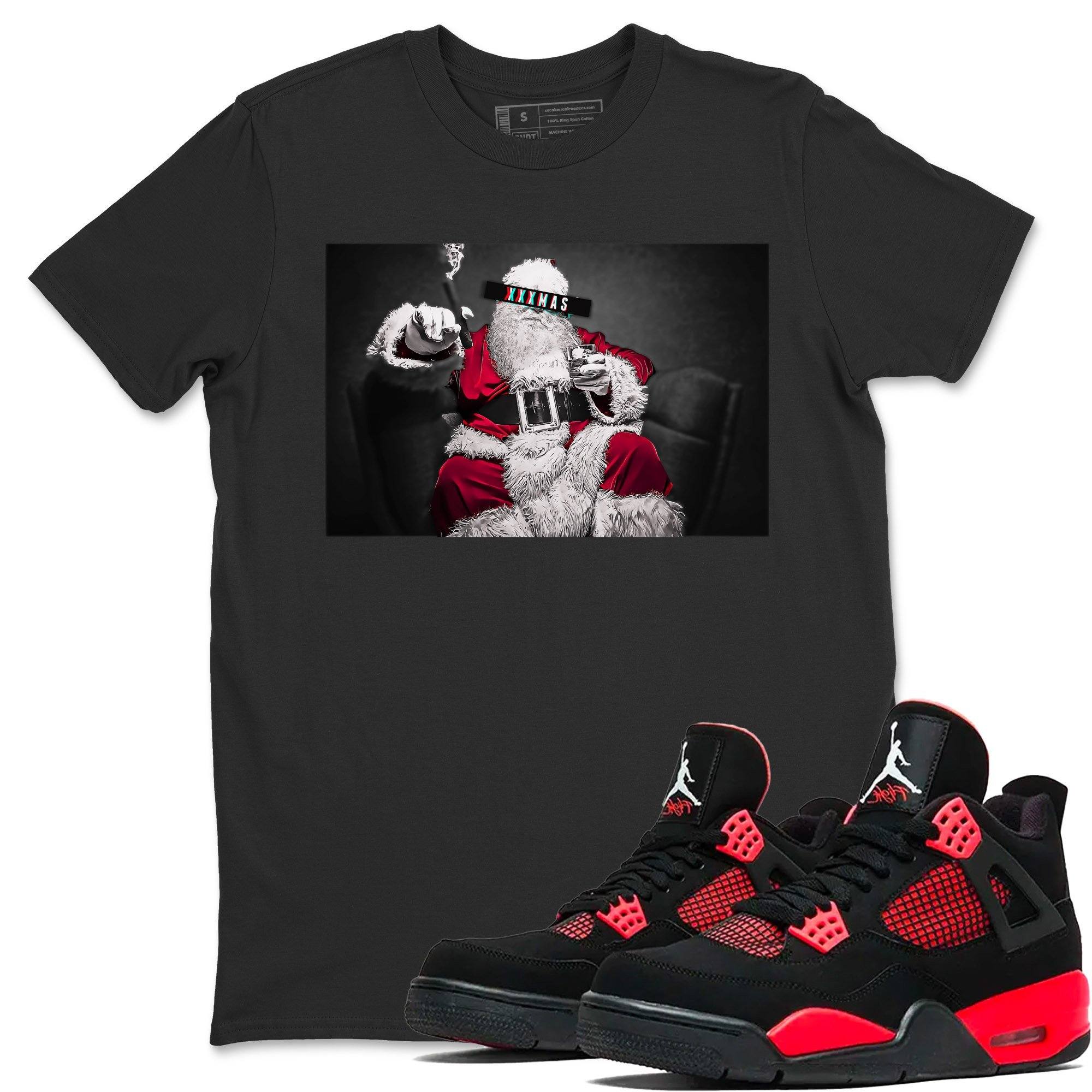 XXXmas Unisex Tops - Air Jordan 4 Red Thunder